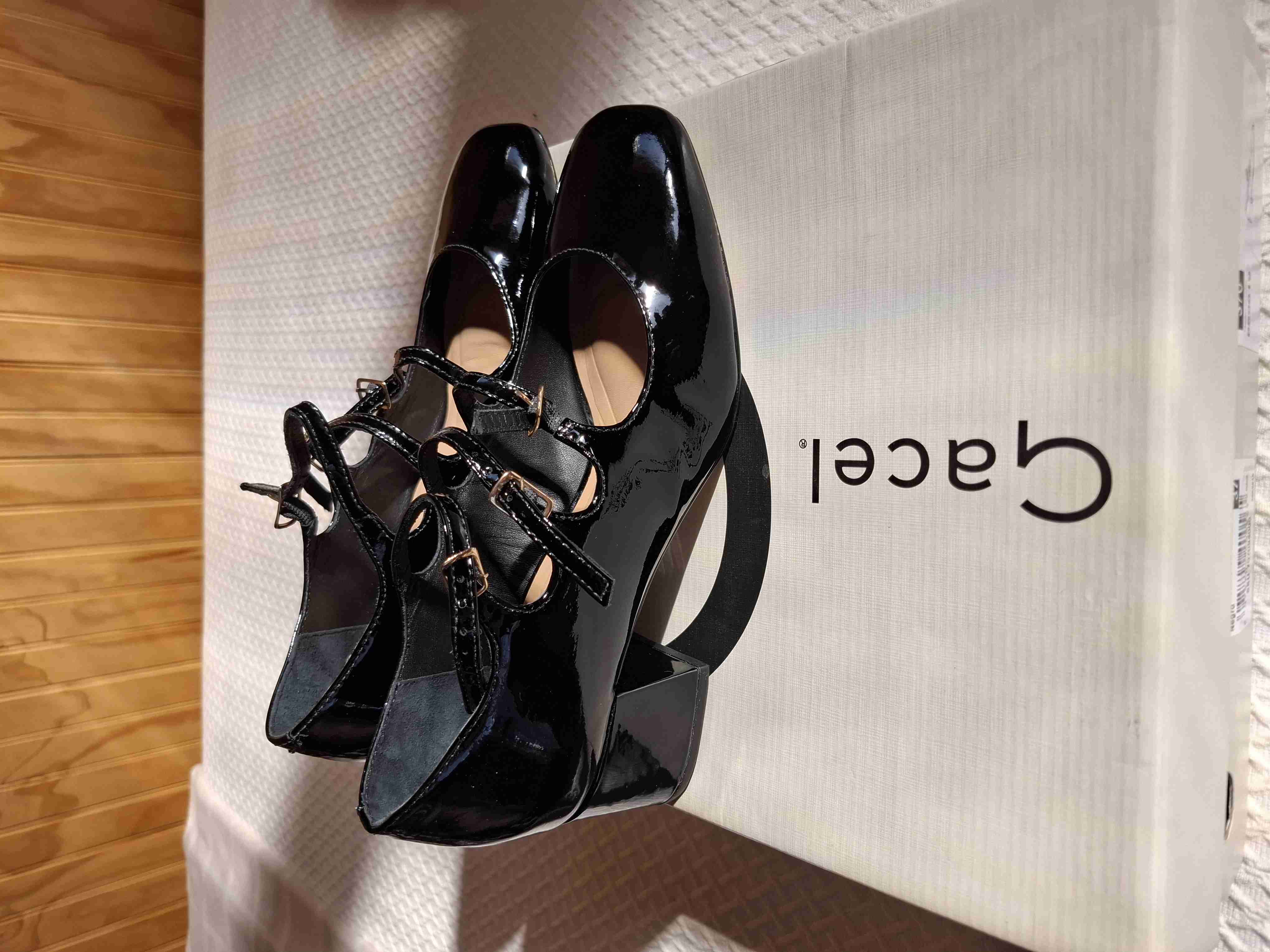 Zapatos negros charol Gacel - miniatura 3