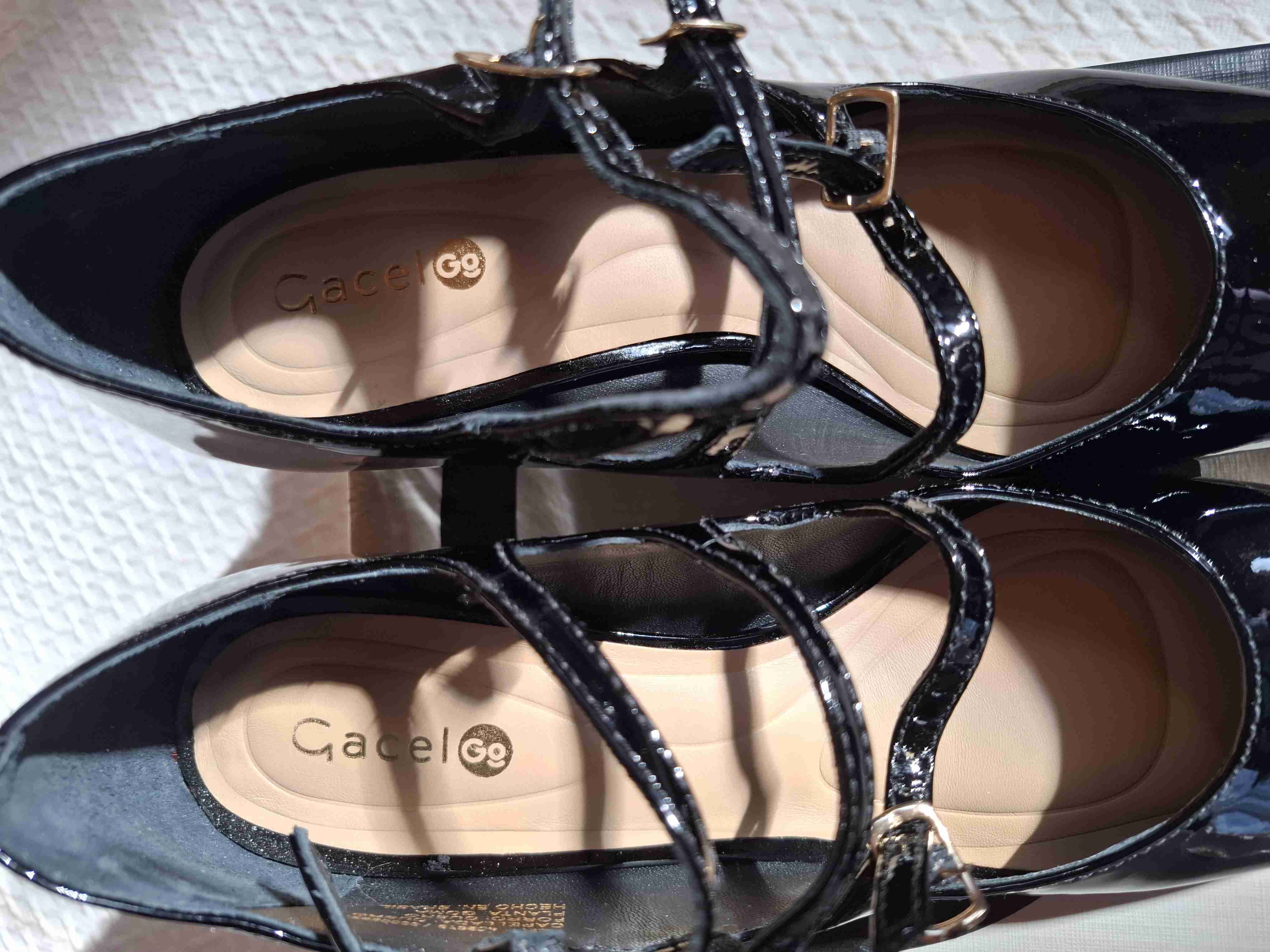 Zapatos negros charol Gacel - miniatura 5