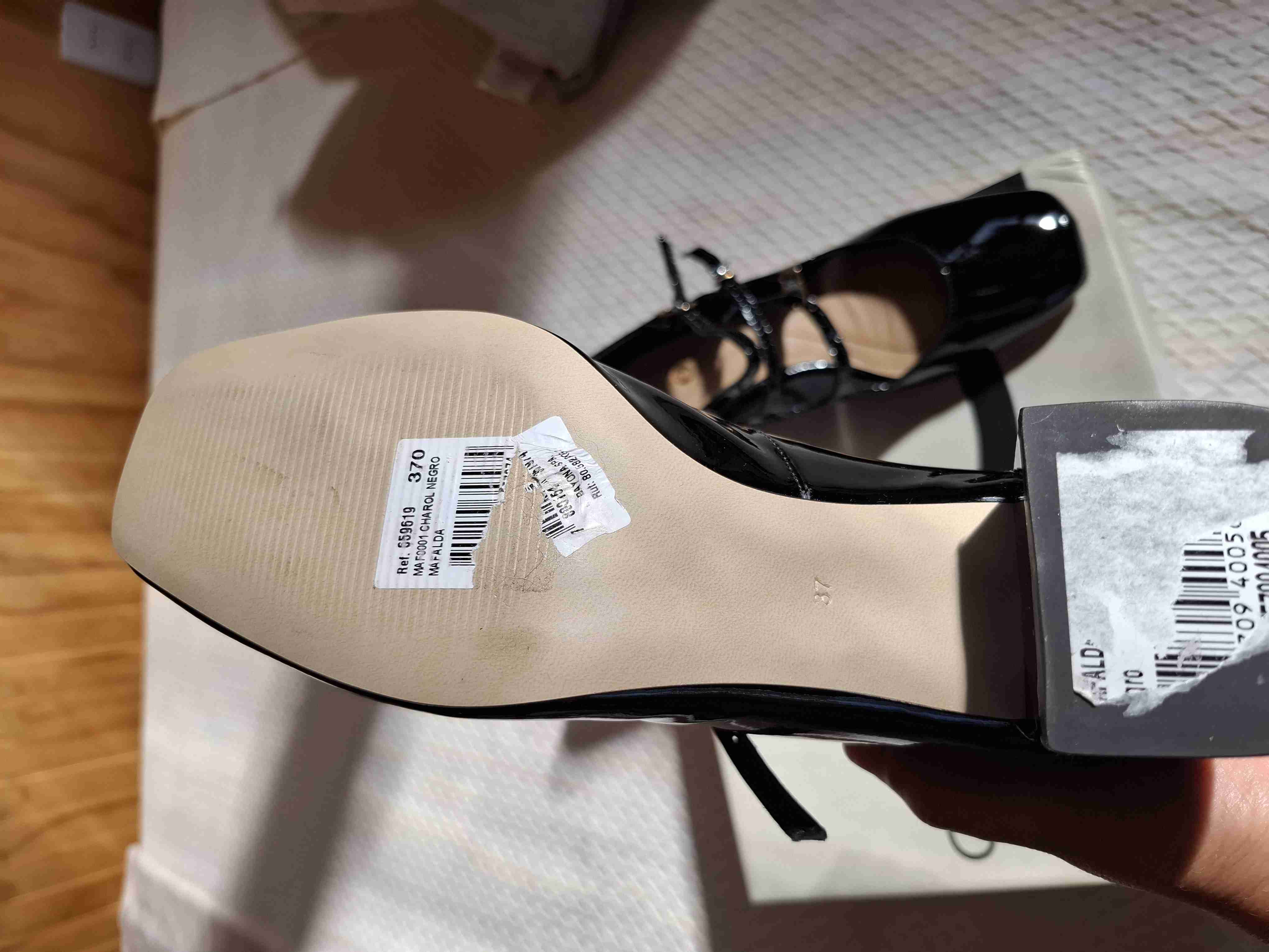 Zapatos negros charol Gacel - miniatura 6