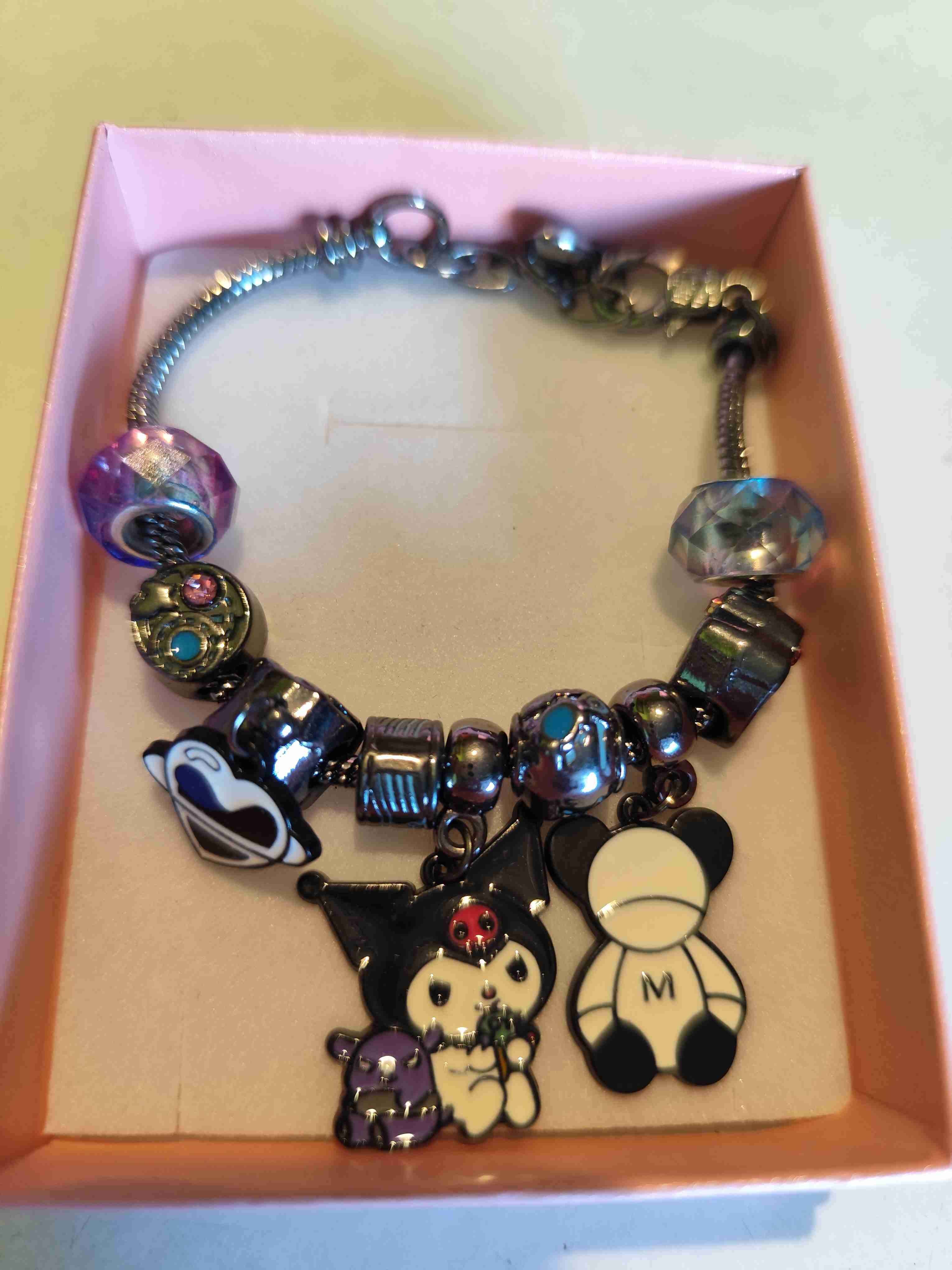 Pulsera con charms variados kumori - miniatura 1