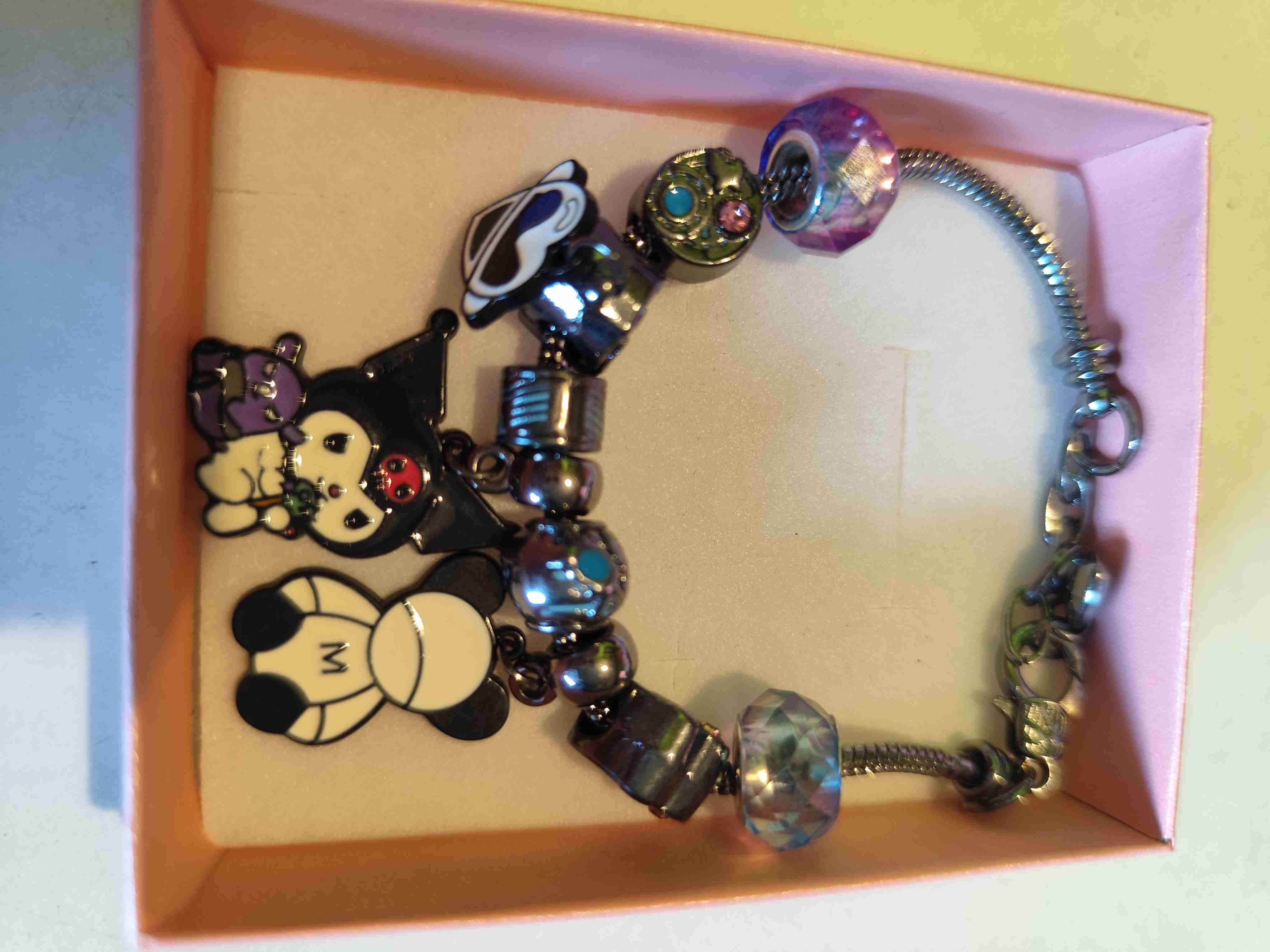 Pulsera con charms variados kumori - miniatura 2