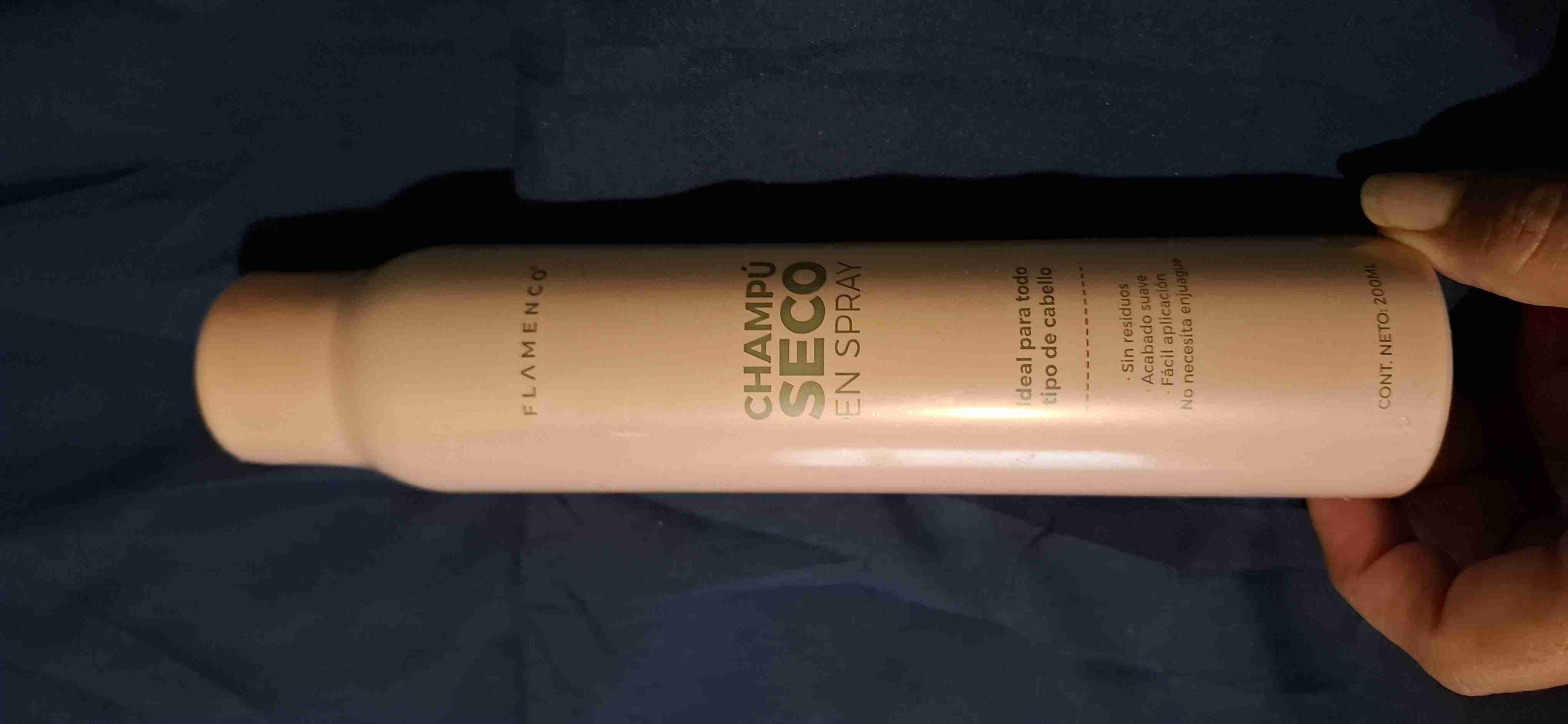 Champú seco en spray Flamenco