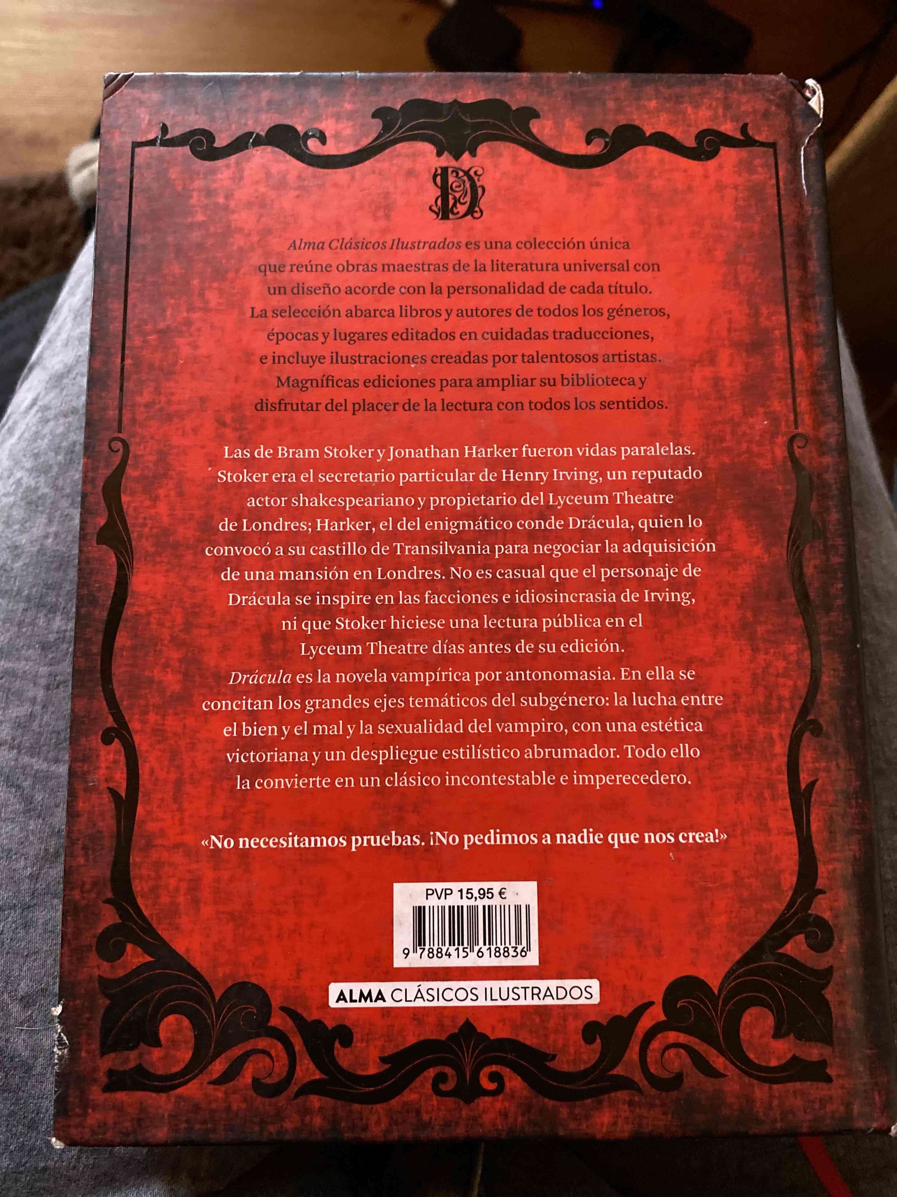 Libro Drácula de Bram Stoker - miniatura 2