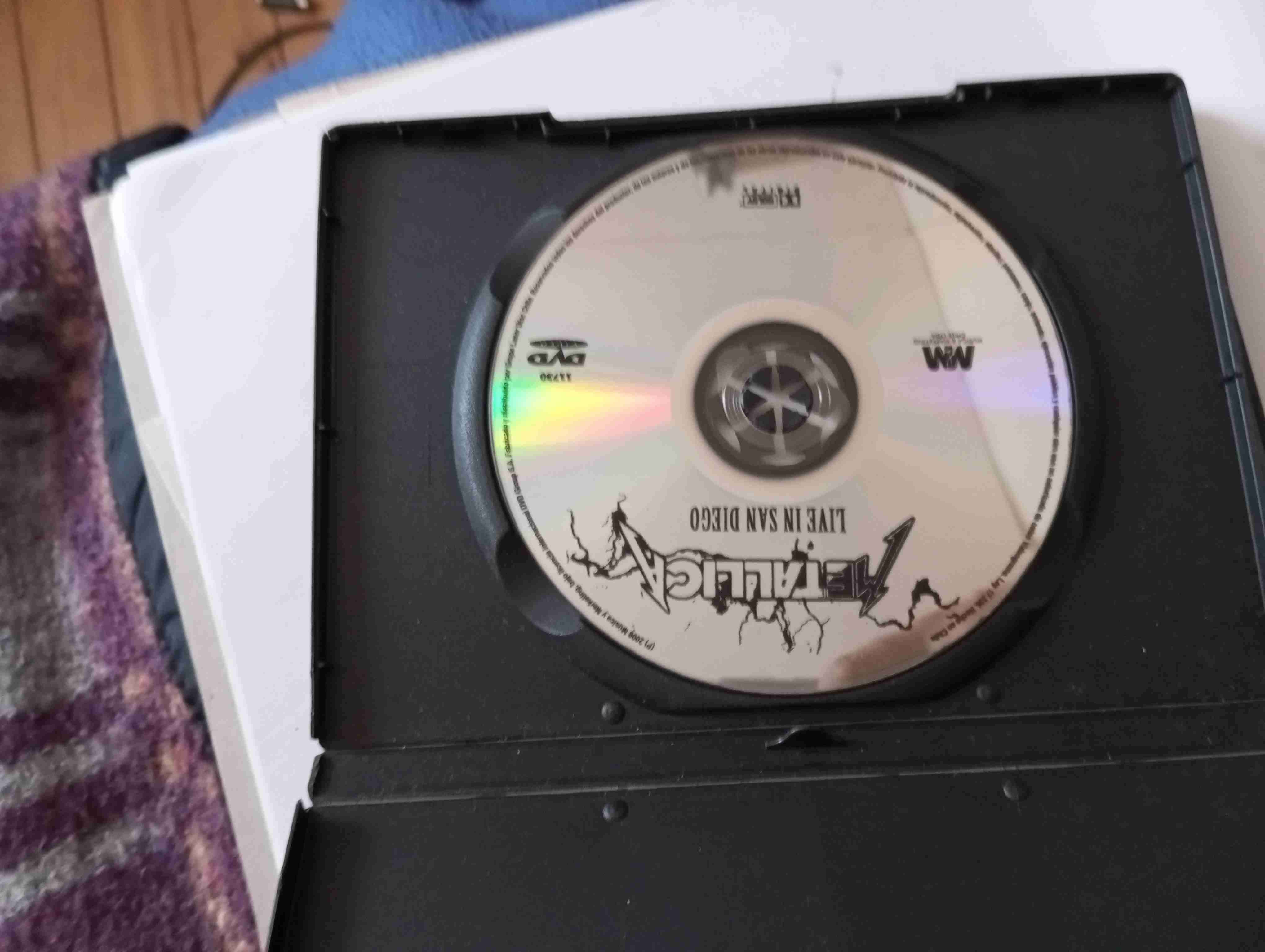 DVD Originales Iron Maiden (Donington) y Metallica - miniatura 4