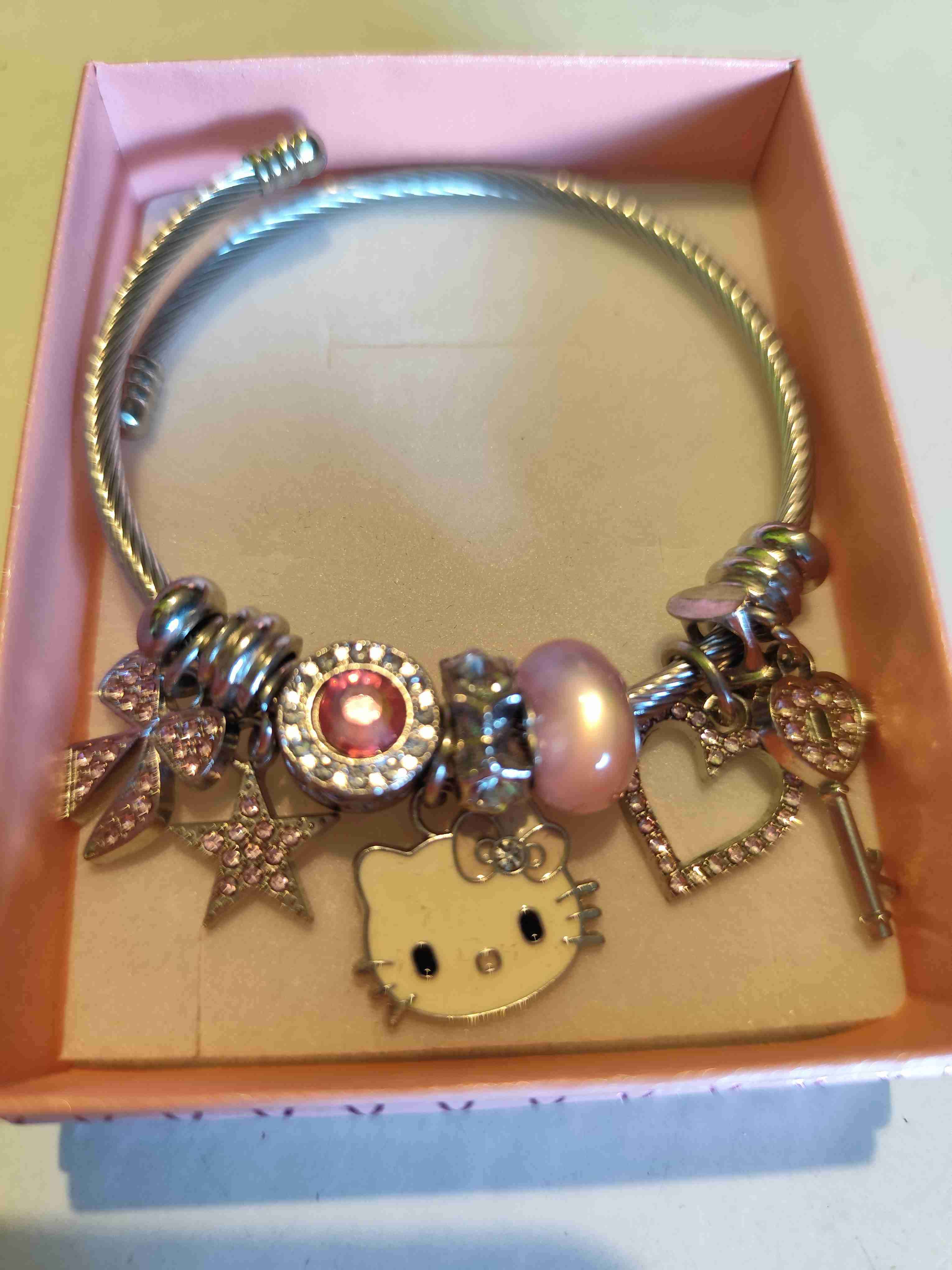 Pulsera con dijes Hello Kitty - miniatura 2