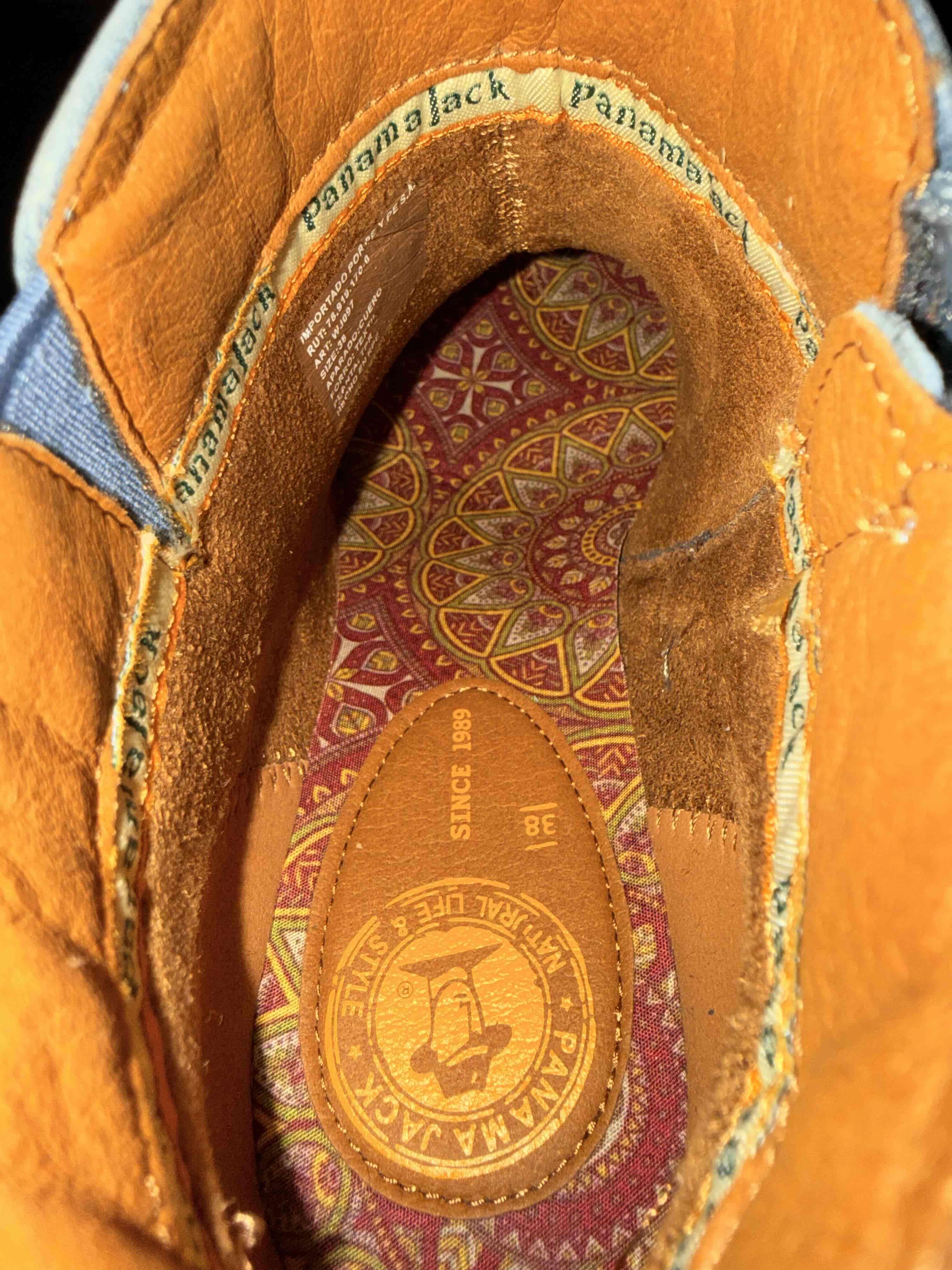 Botines azul petróleo N 38 - miniatura 4