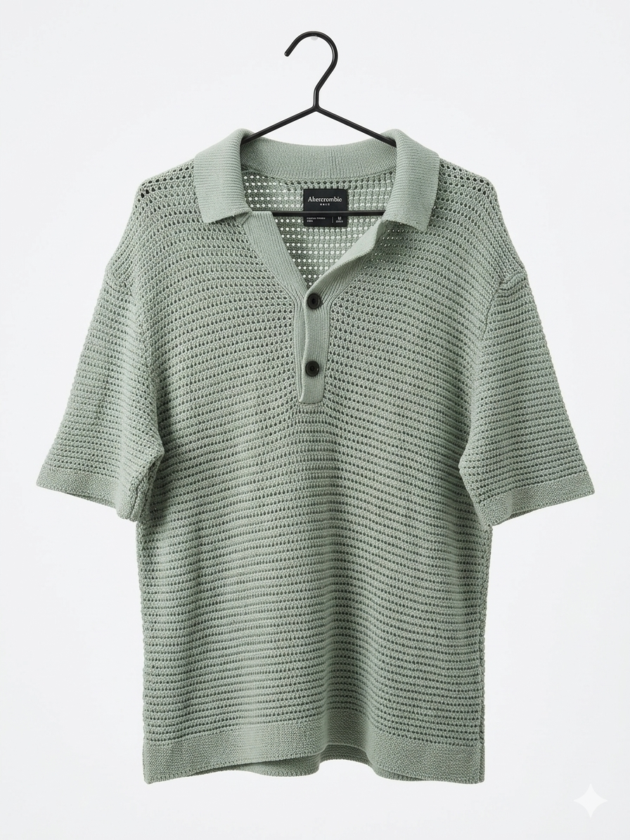 Polera Knit Abercrombie & Fitch Talla M - miniatura 1