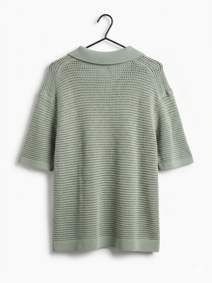 Polera Knit Abercrombie & Fitch Talla M - miniatura 2