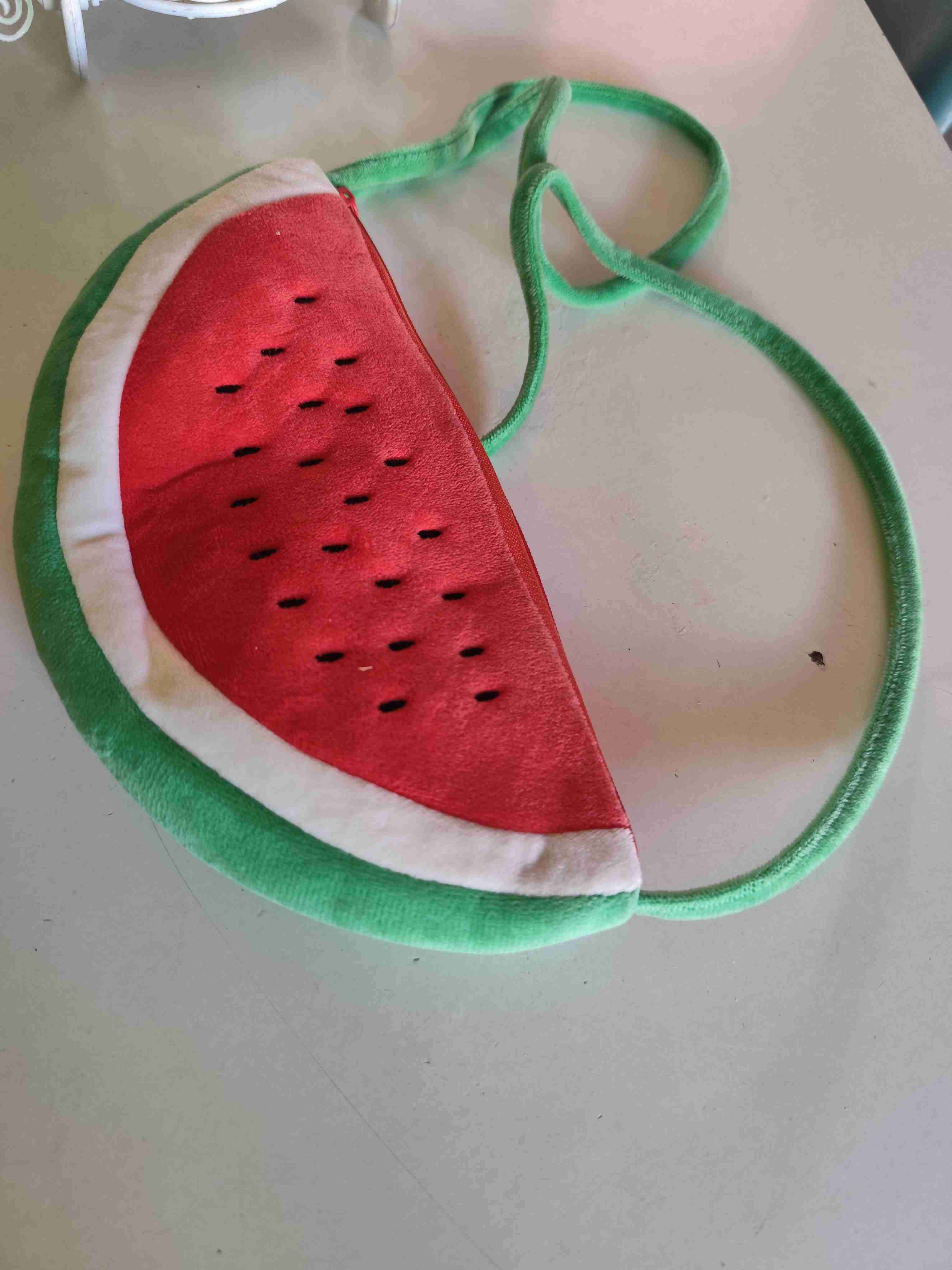 Cartera diseño sandía rojo/verde - miniatura 1