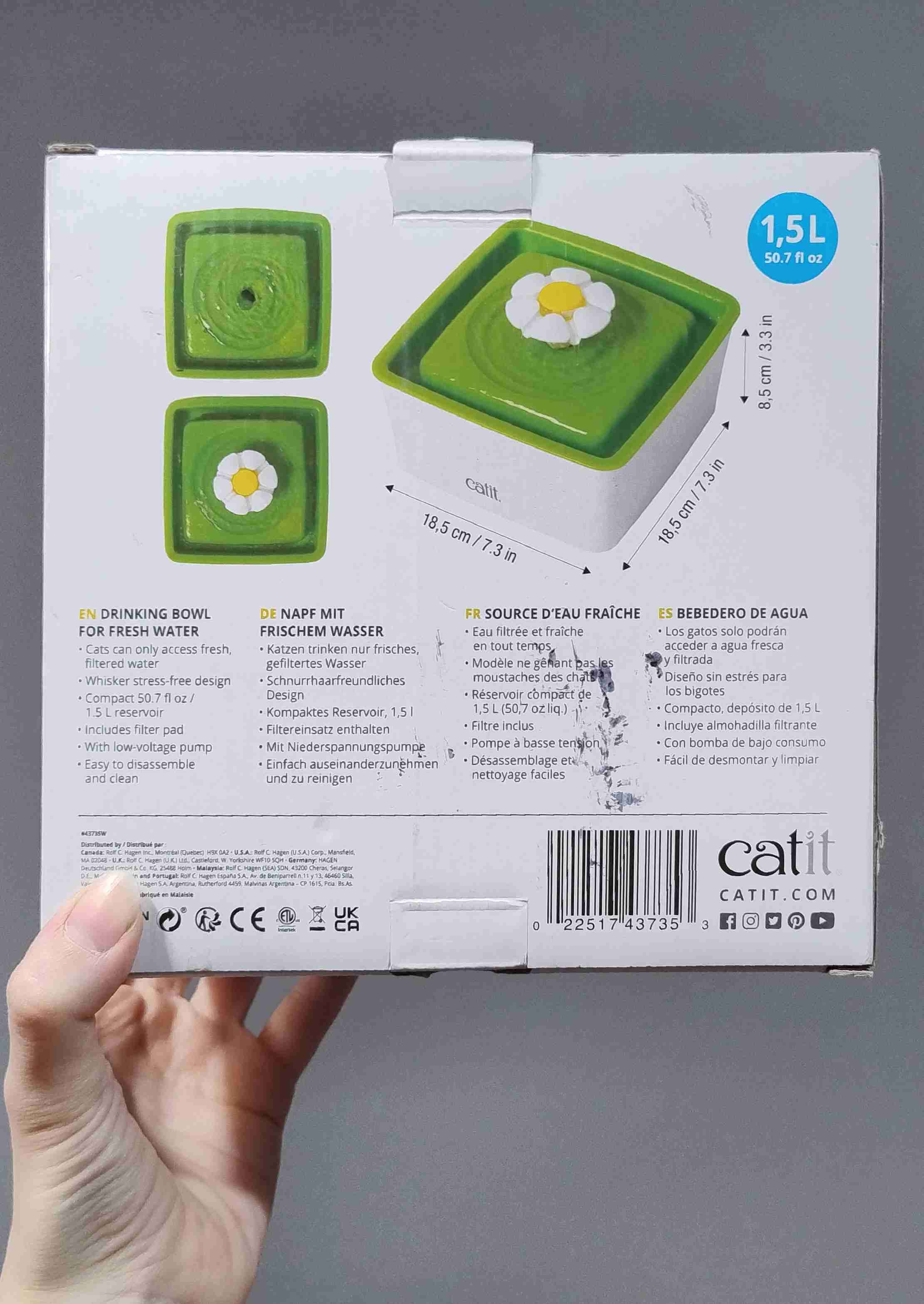 Fuente de agua para gatos Catit - miniatura 2