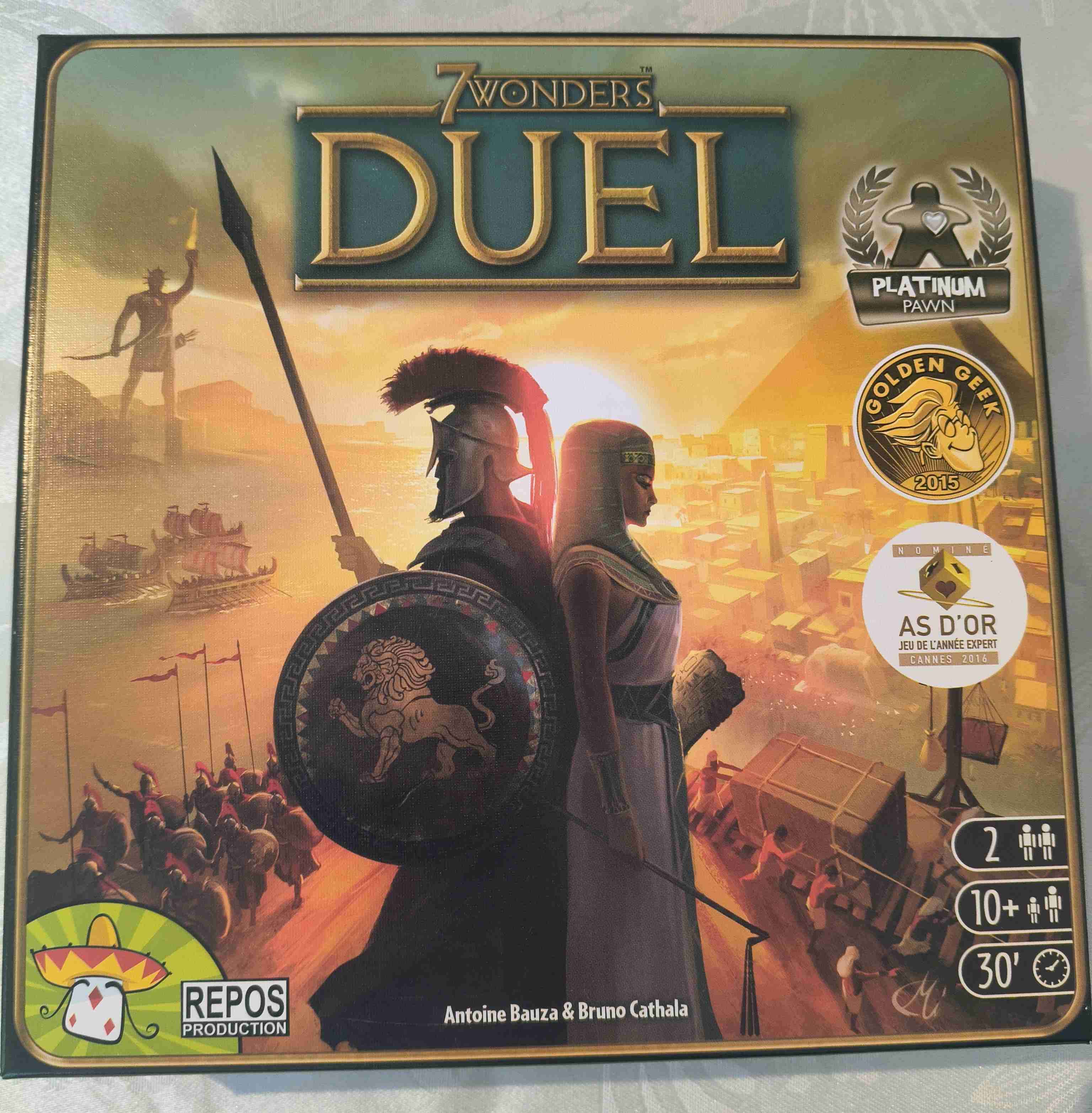 Juego de mesa 7 Wonders Duel - miniatura 1