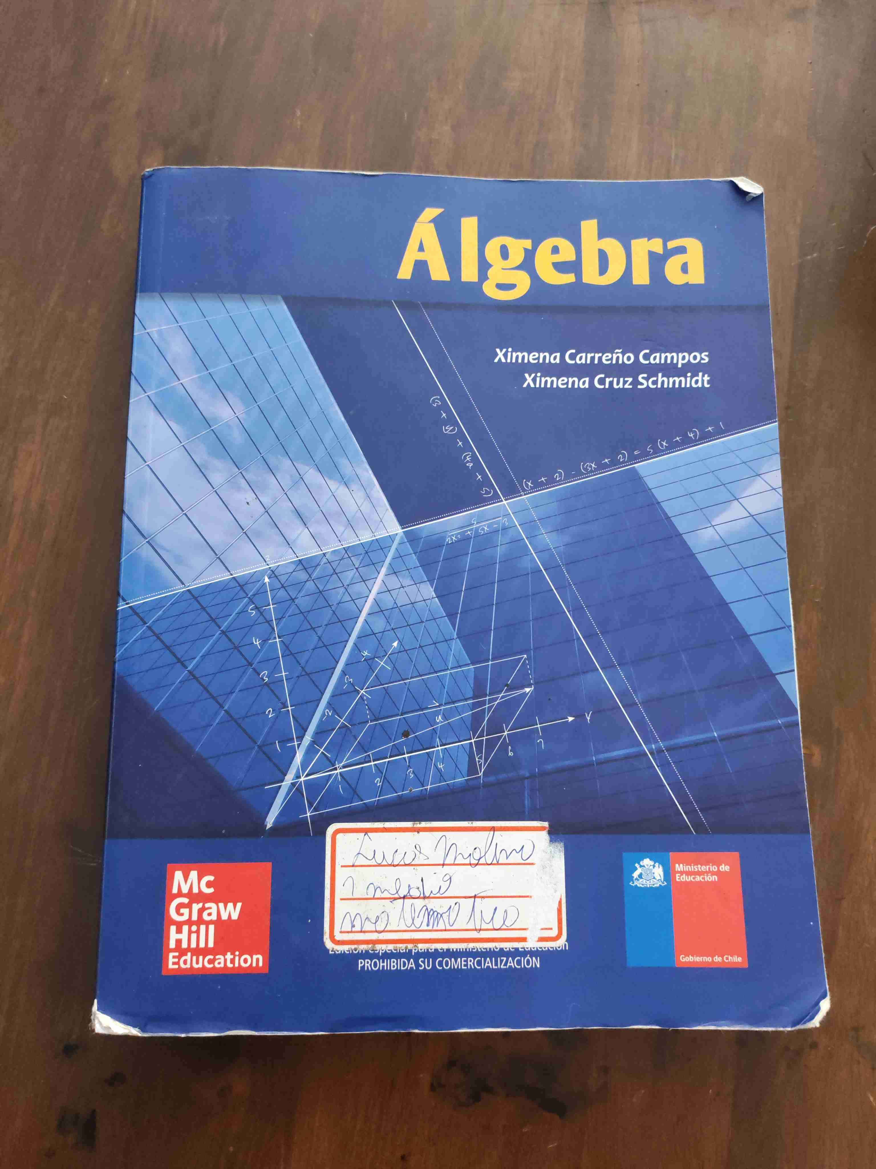 Libro Álgebra McGraw Hill - miniatura 1