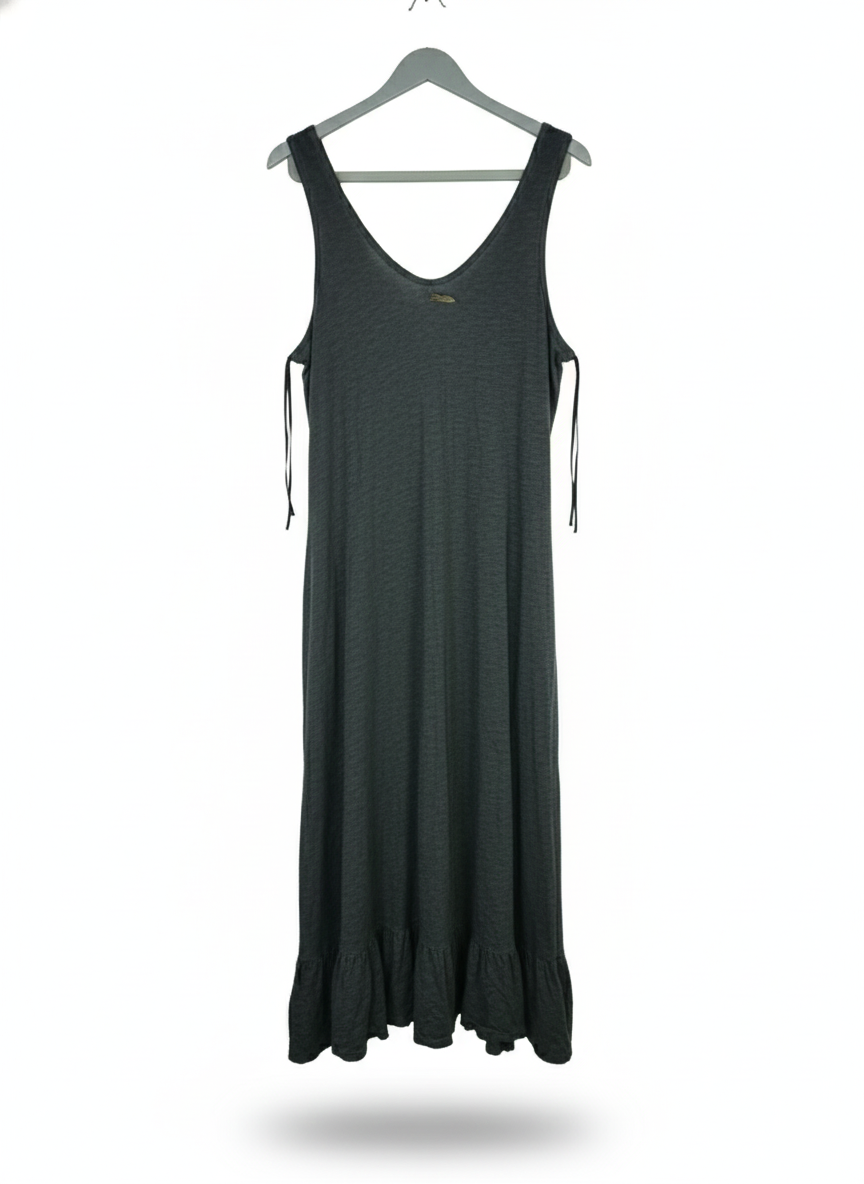 Vestido Maxi Tatienne Talla L - Gris Marengo - miniatura 2
