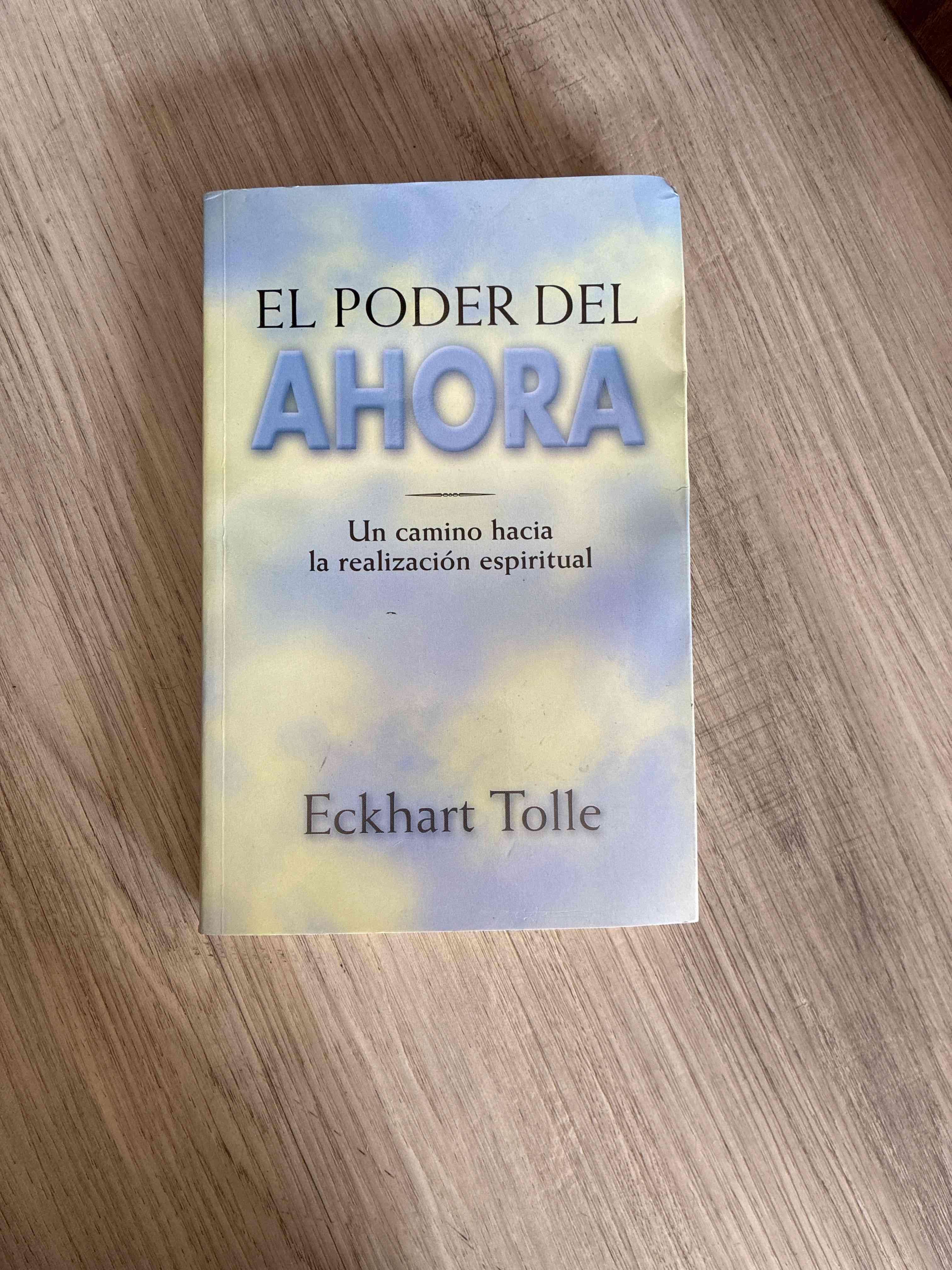 Libro "El Poder del Ahora"