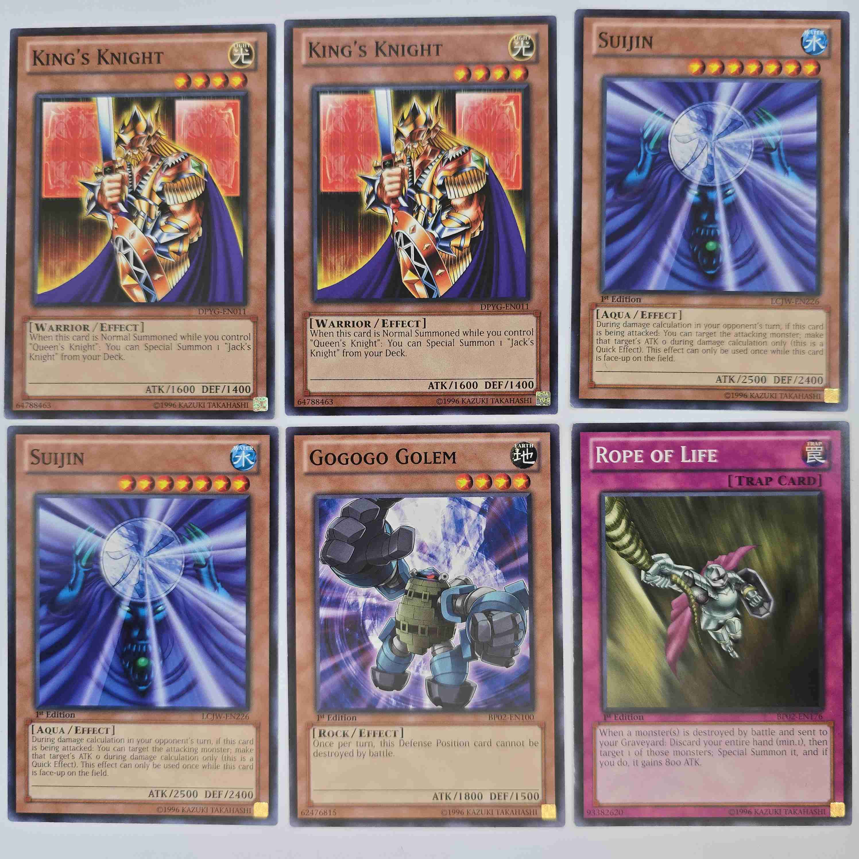 Cartas Yu-Gi-Oh colección