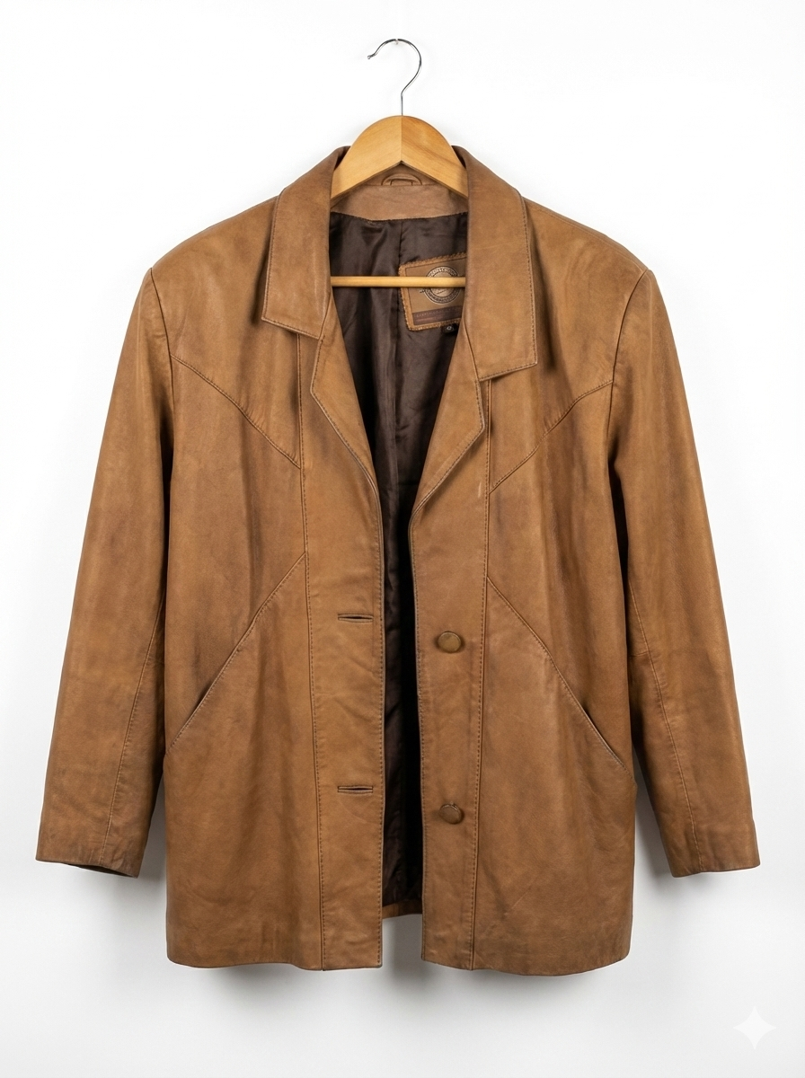 Chaqueta Mujer talla L de Cuero Búfalo Argentino