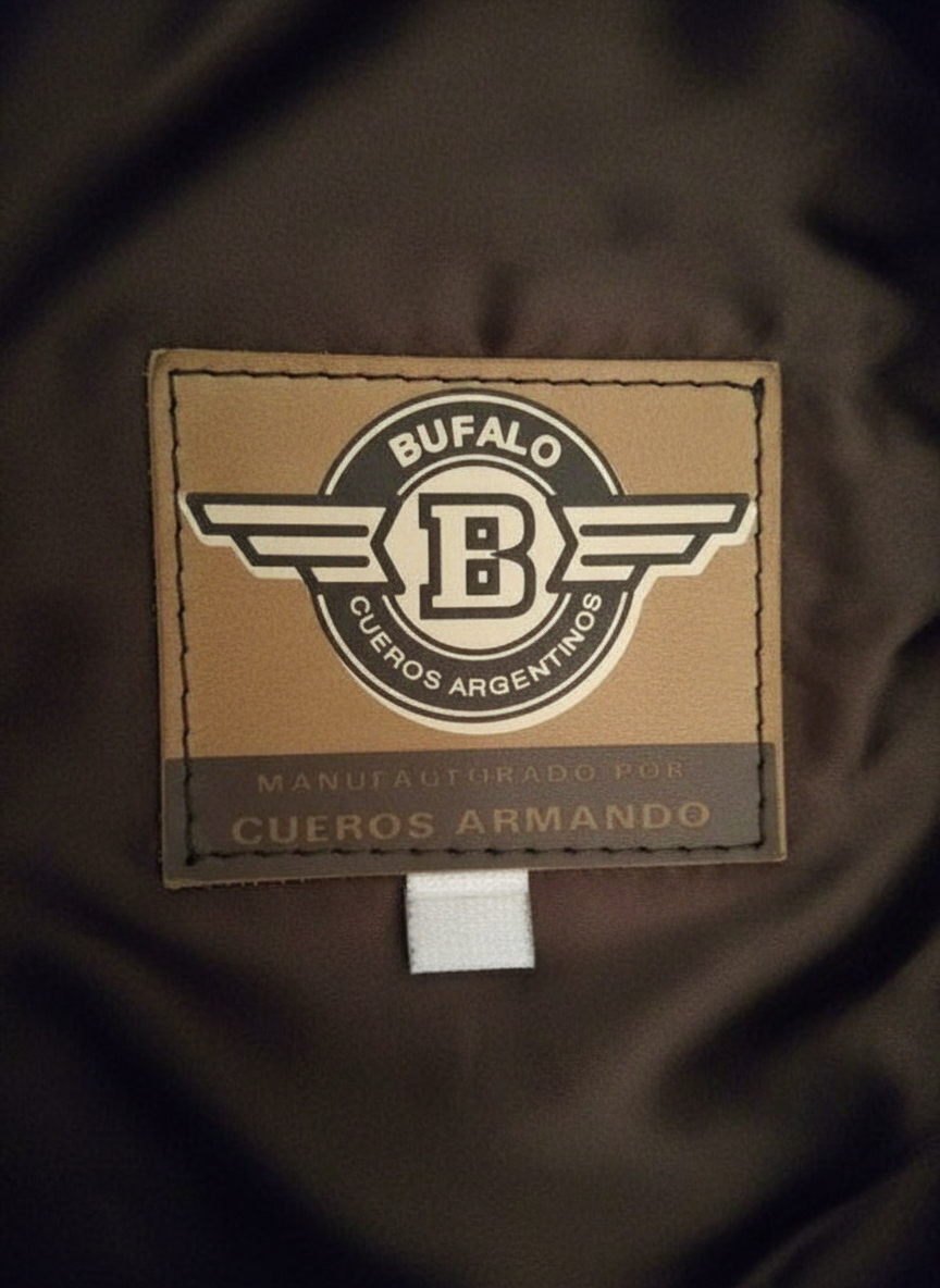 Chaqueta Mujer talla L de Cuero Búfalo Argentino - miniatura 3