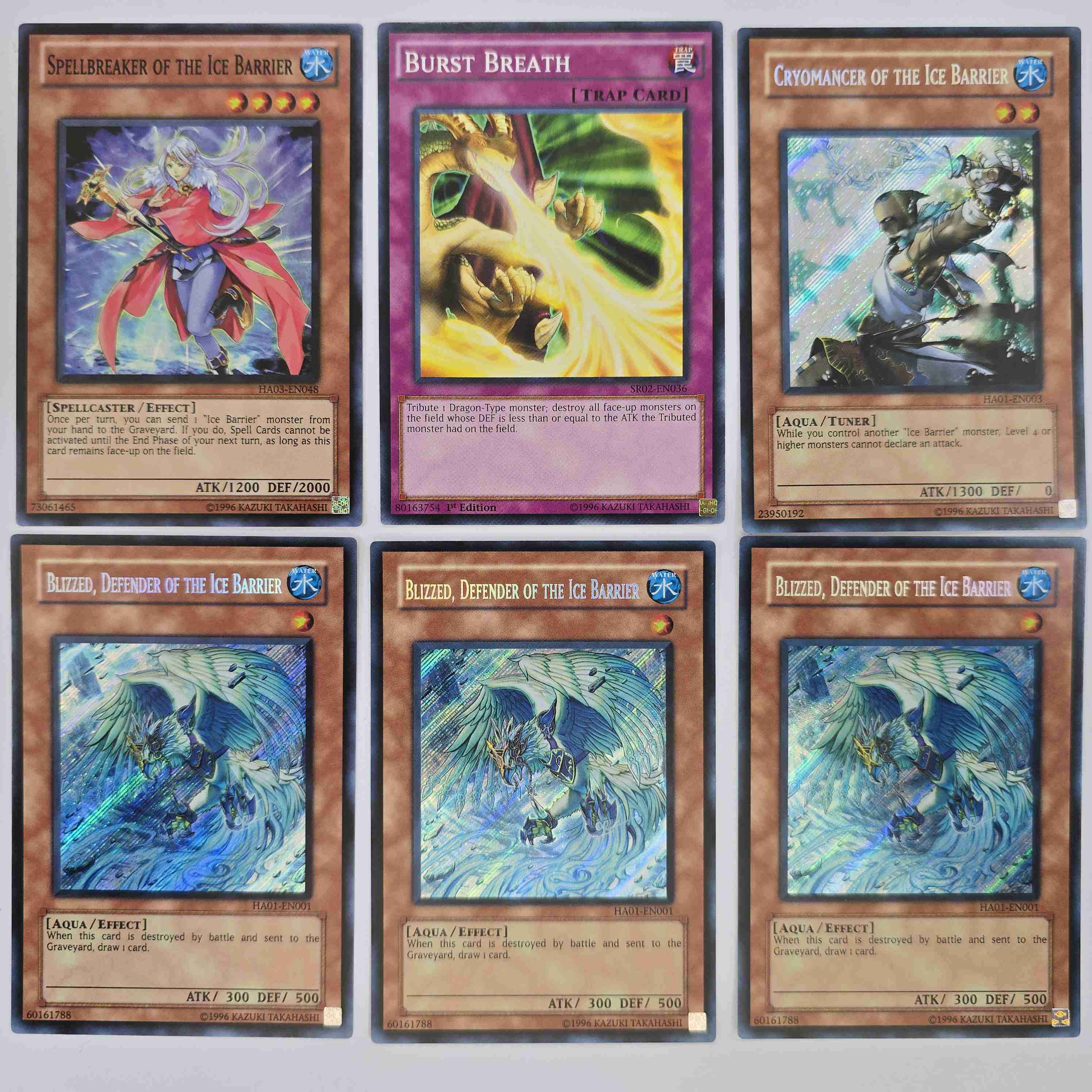 Lote de cartas Yugioh de hielo - miniatura 2