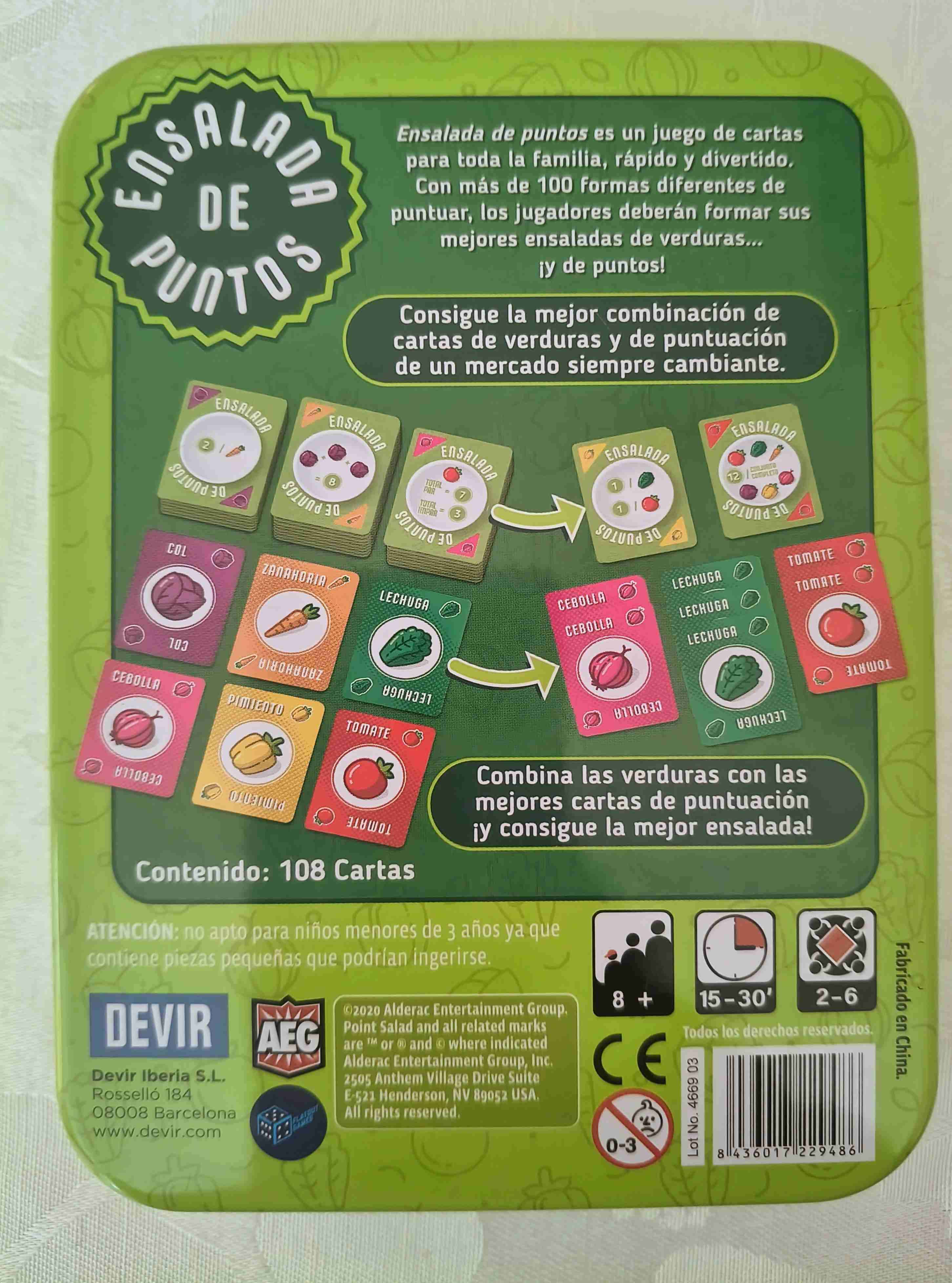 Juego de mesa Ensalada de Puntos - miniatura 2