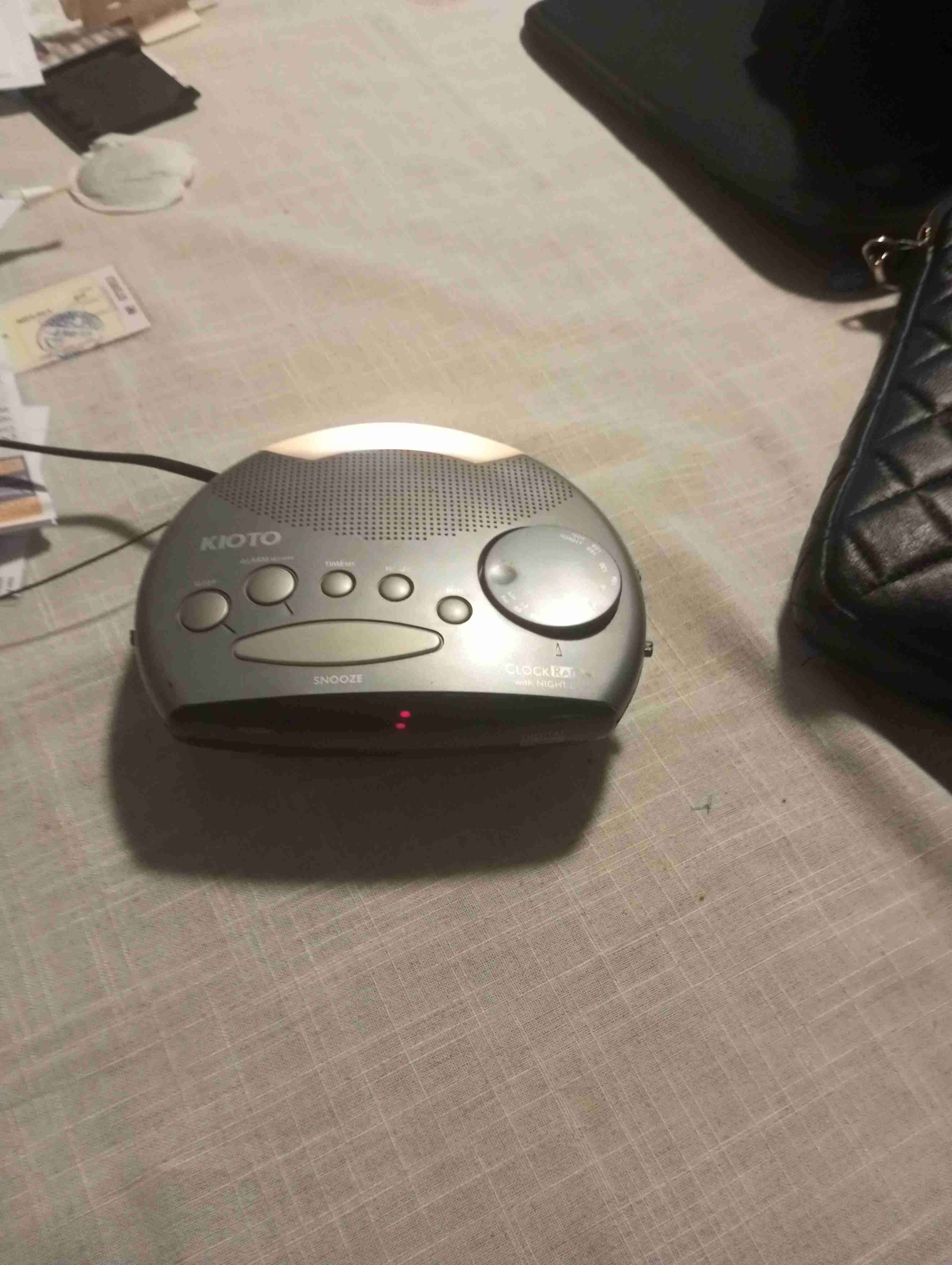 Radio Reloj Despertador Kioto - Impecable, como nu - miniatura 2