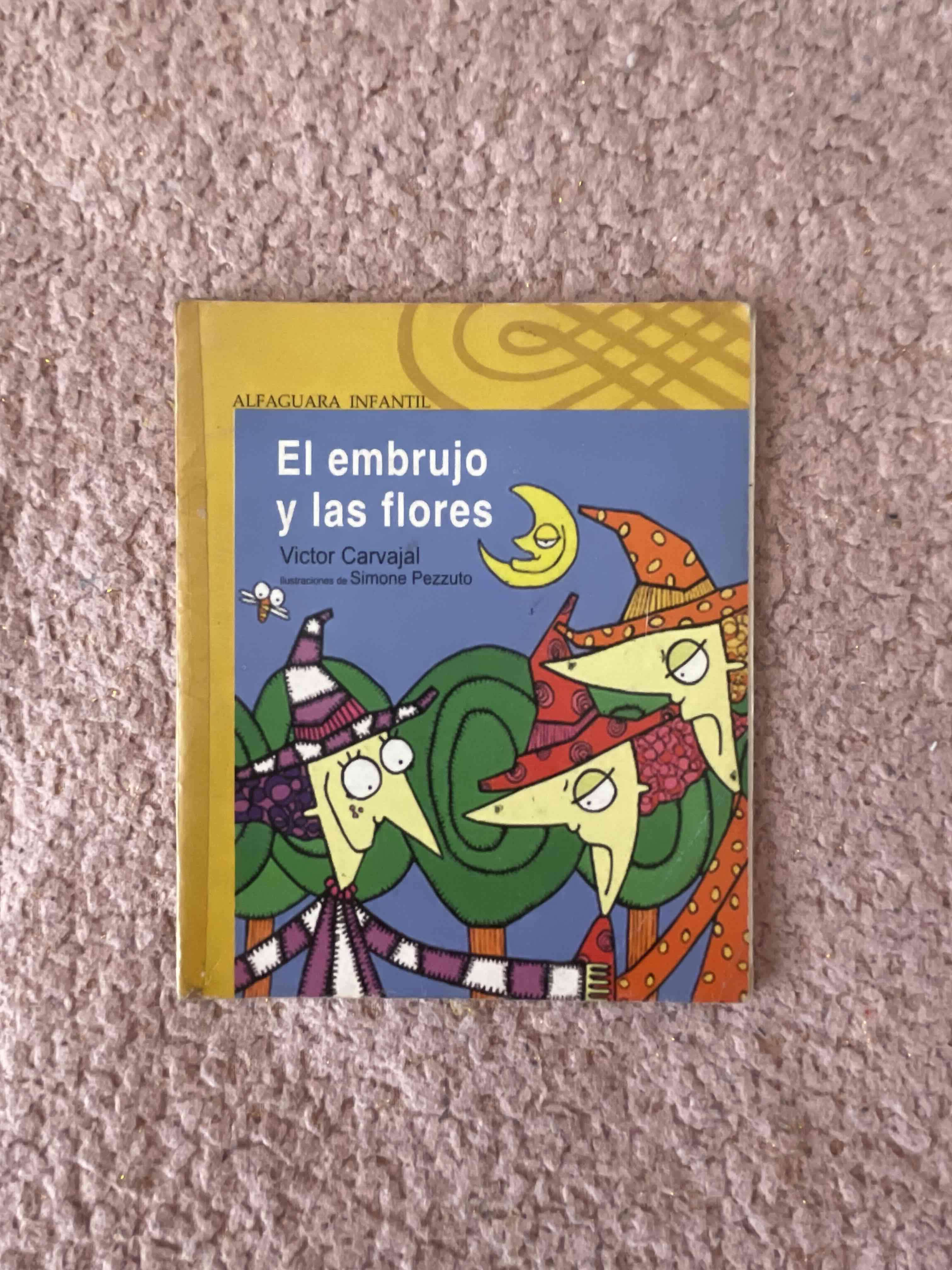 Libro infantil El embrujo y las flores