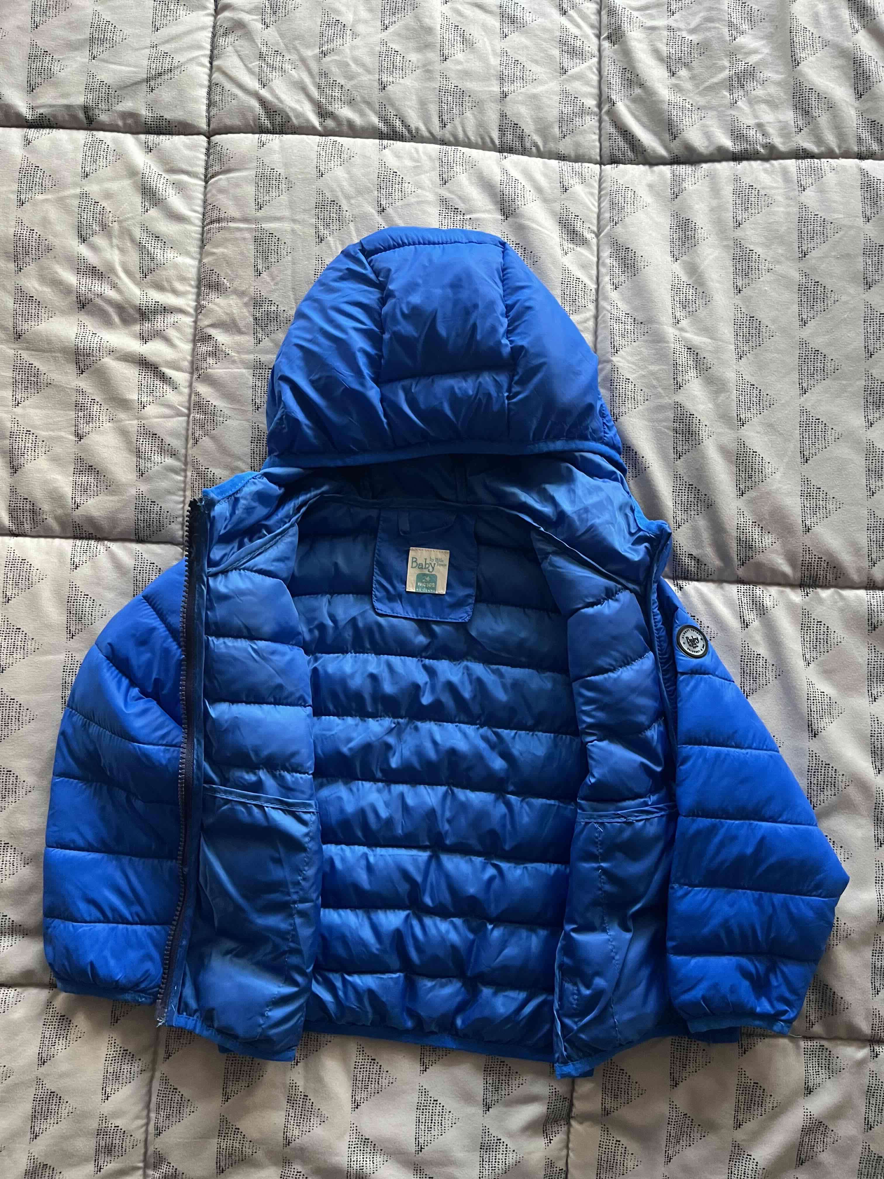Chaqueta azul para niño 24M - miniatura 2