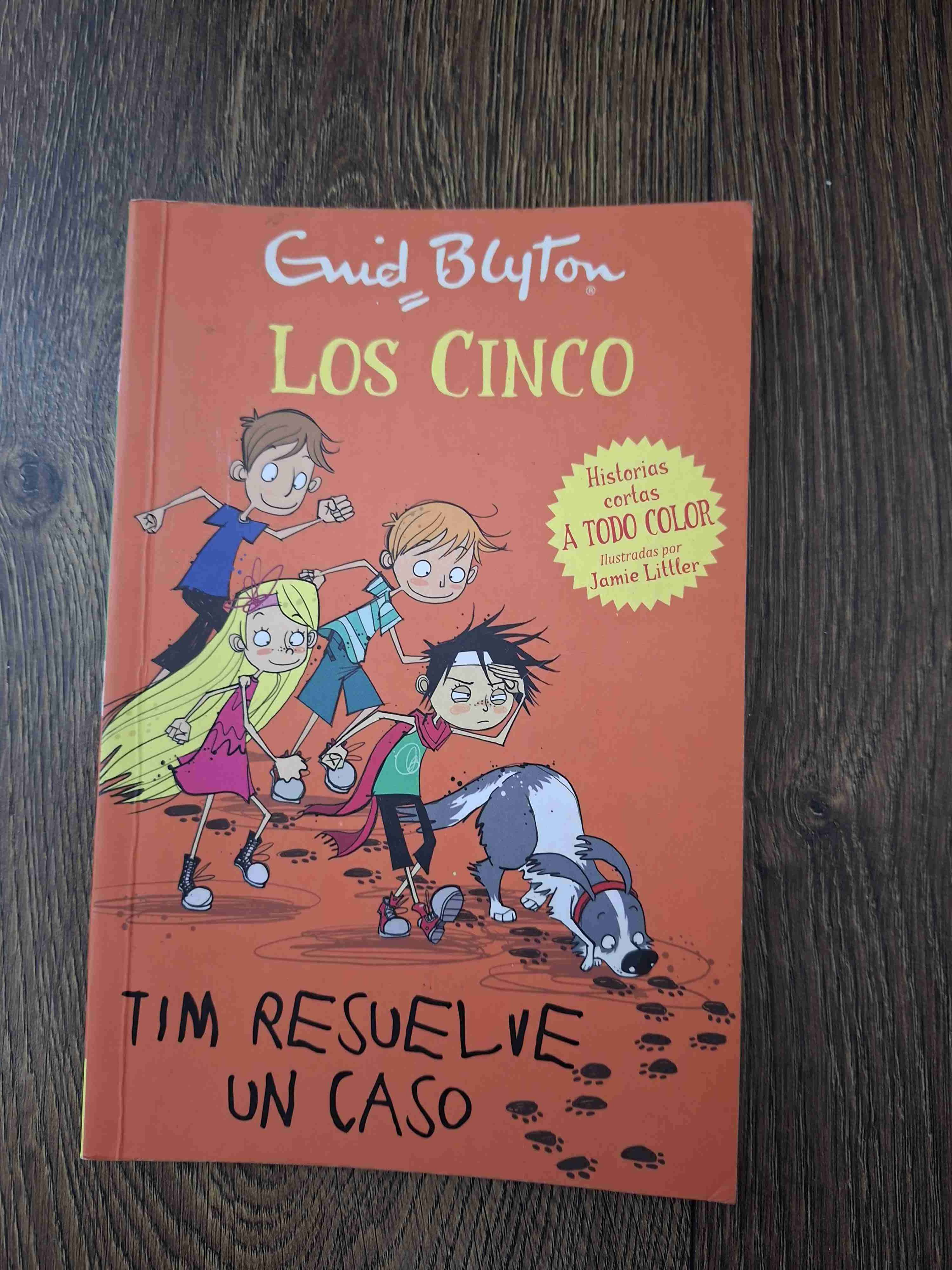 Libro Los Cinco Tim resuelve un caso