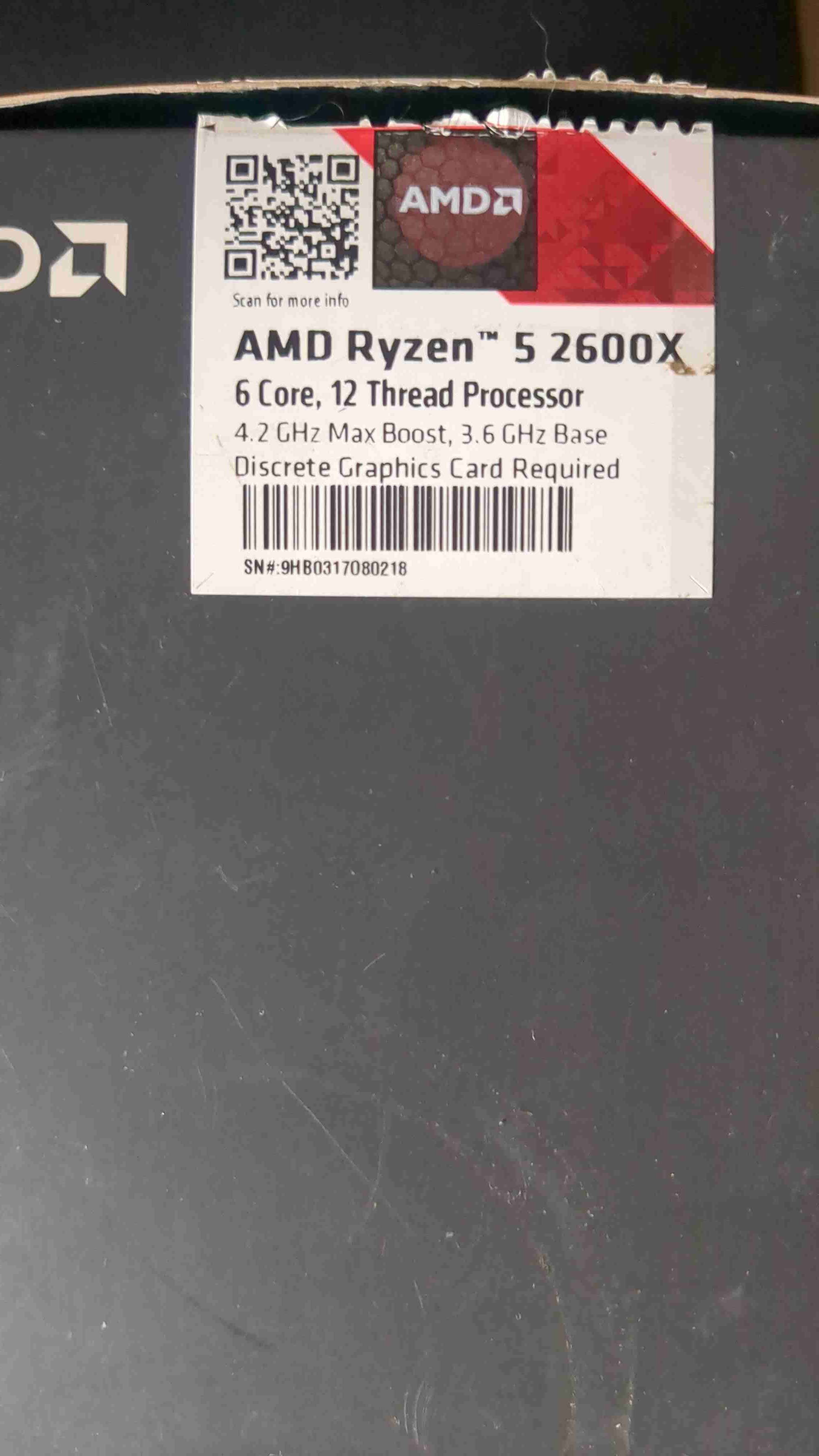 Procesador AMD Ryzen 5 2600X - miniatura 3