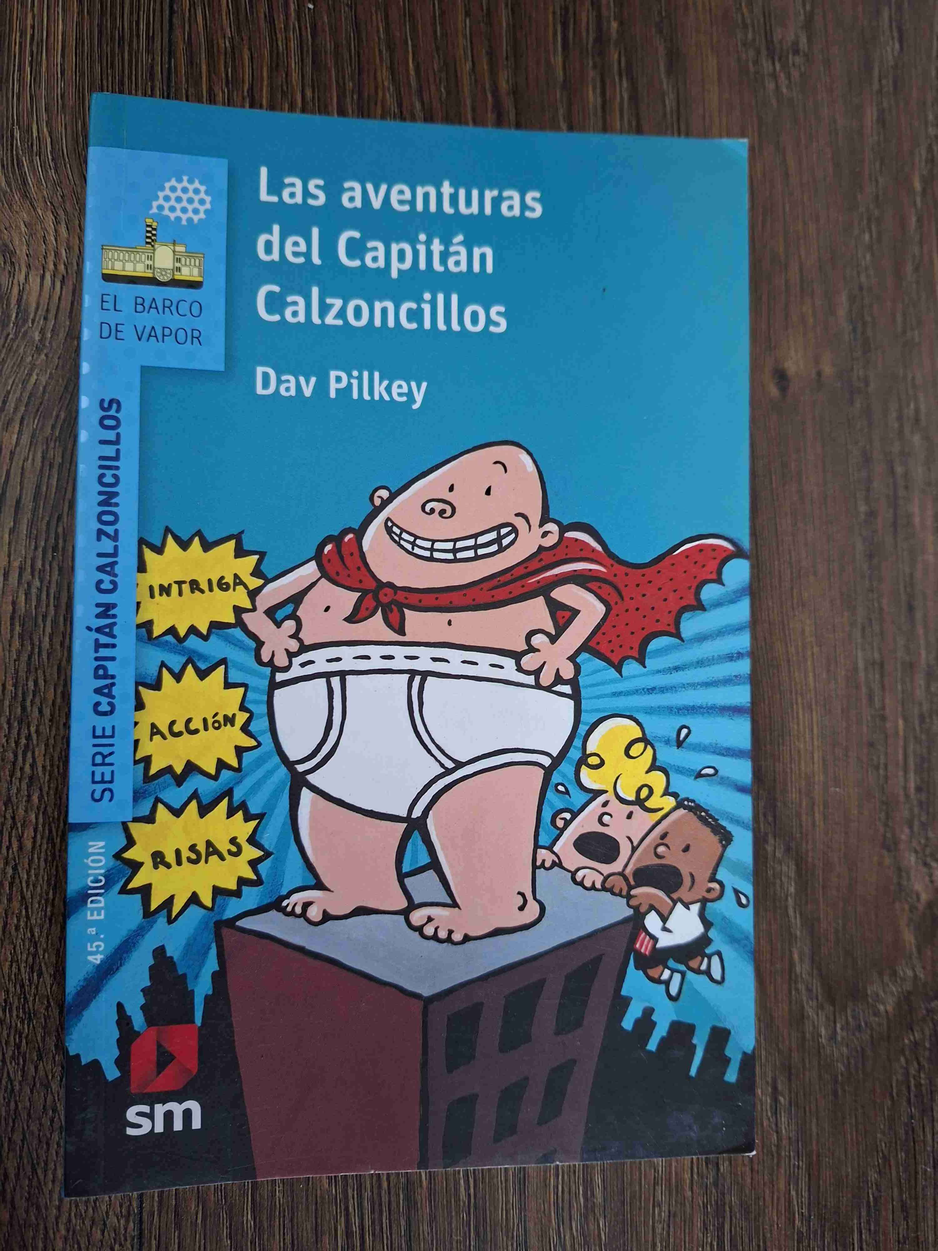 Libro Capitán Calzoncillos