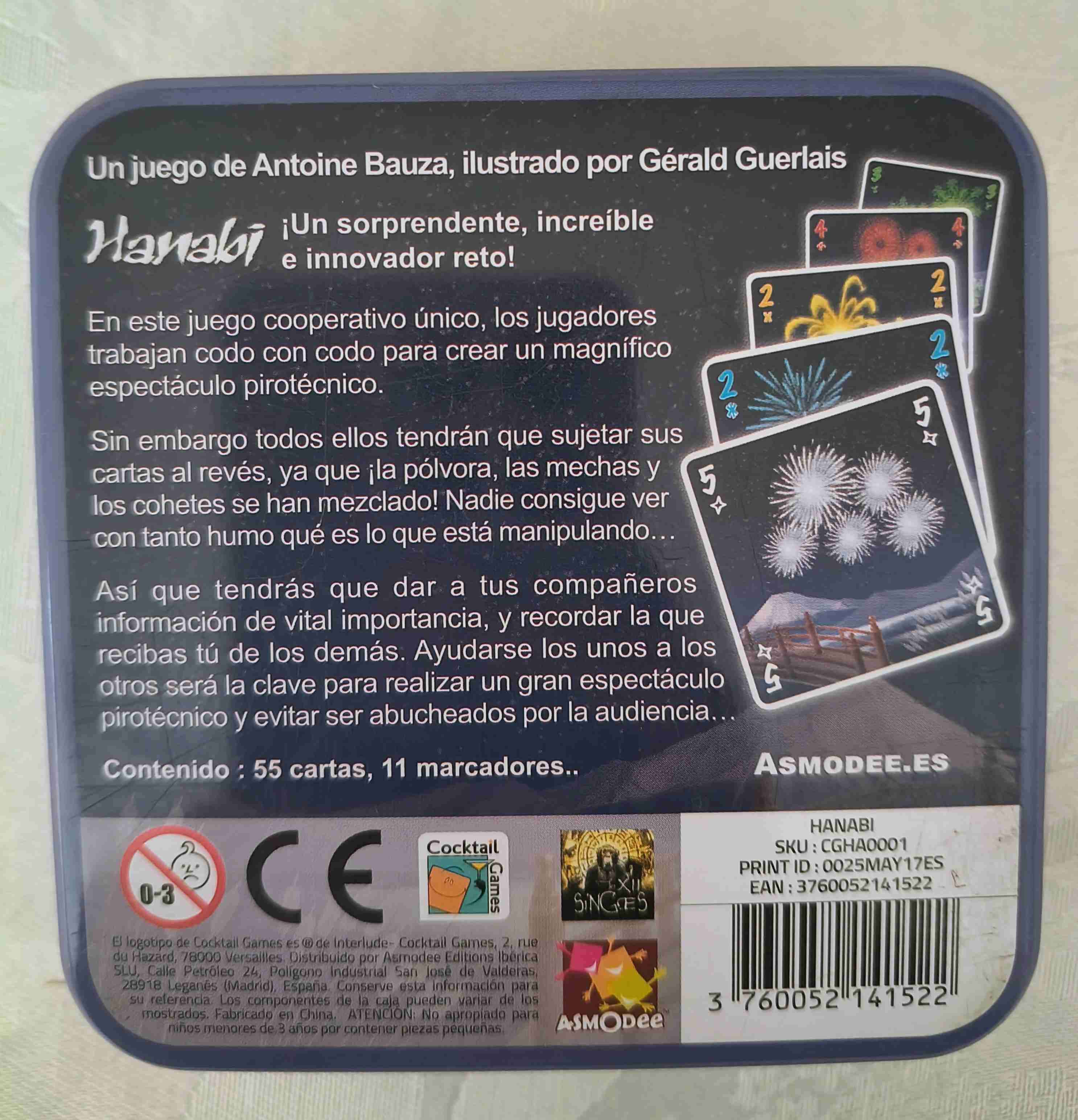 Hanabi juego de mesa - miniatura 3