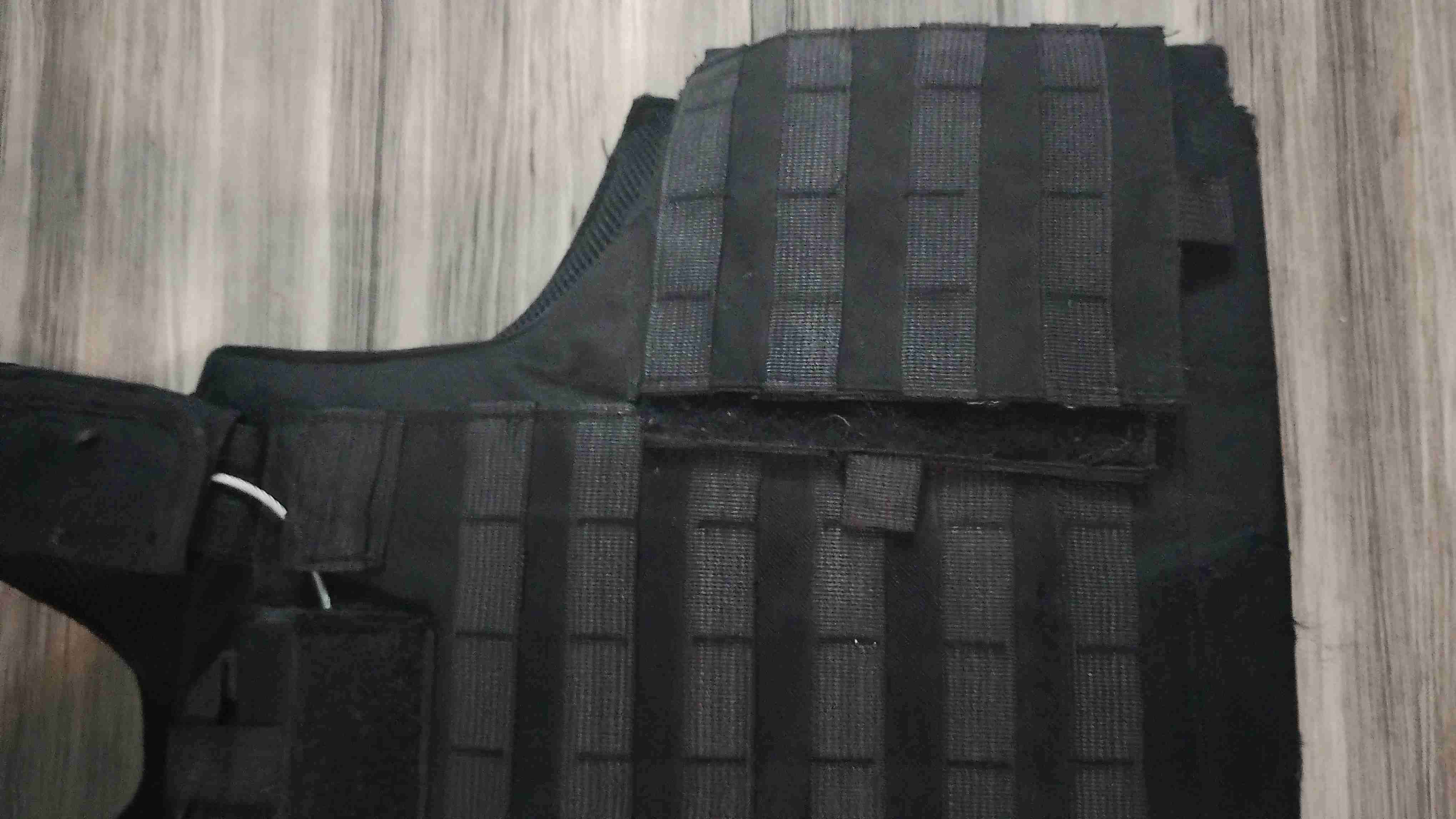 Chaleco táctico negro - miniatura 2