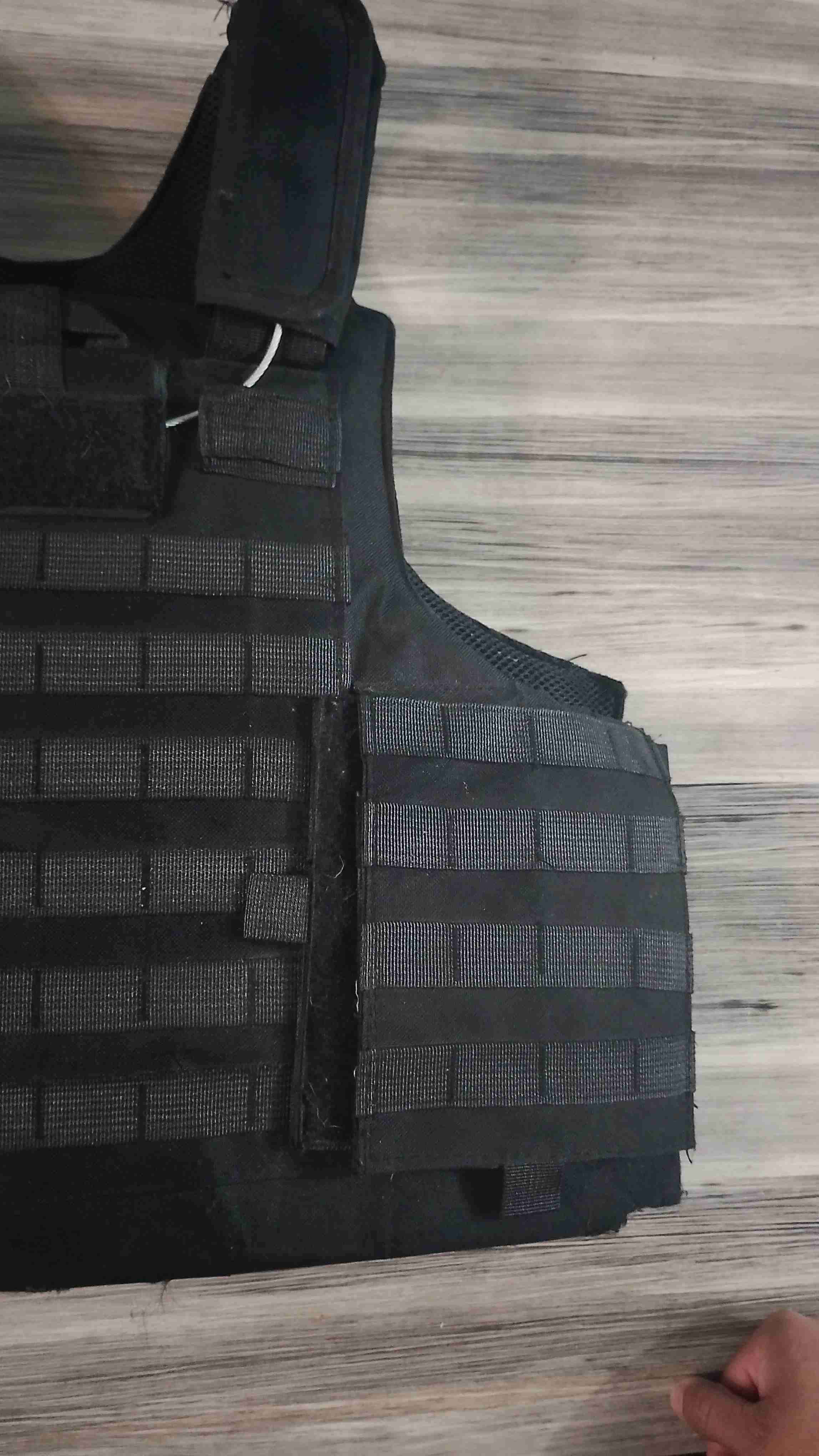 Chaleco táctico negro - miniatura 5