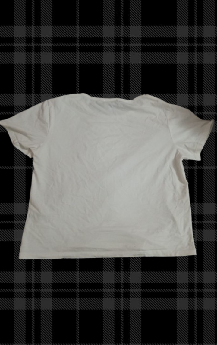 Polera Chanel crop¿? Blanca - miniatura 2