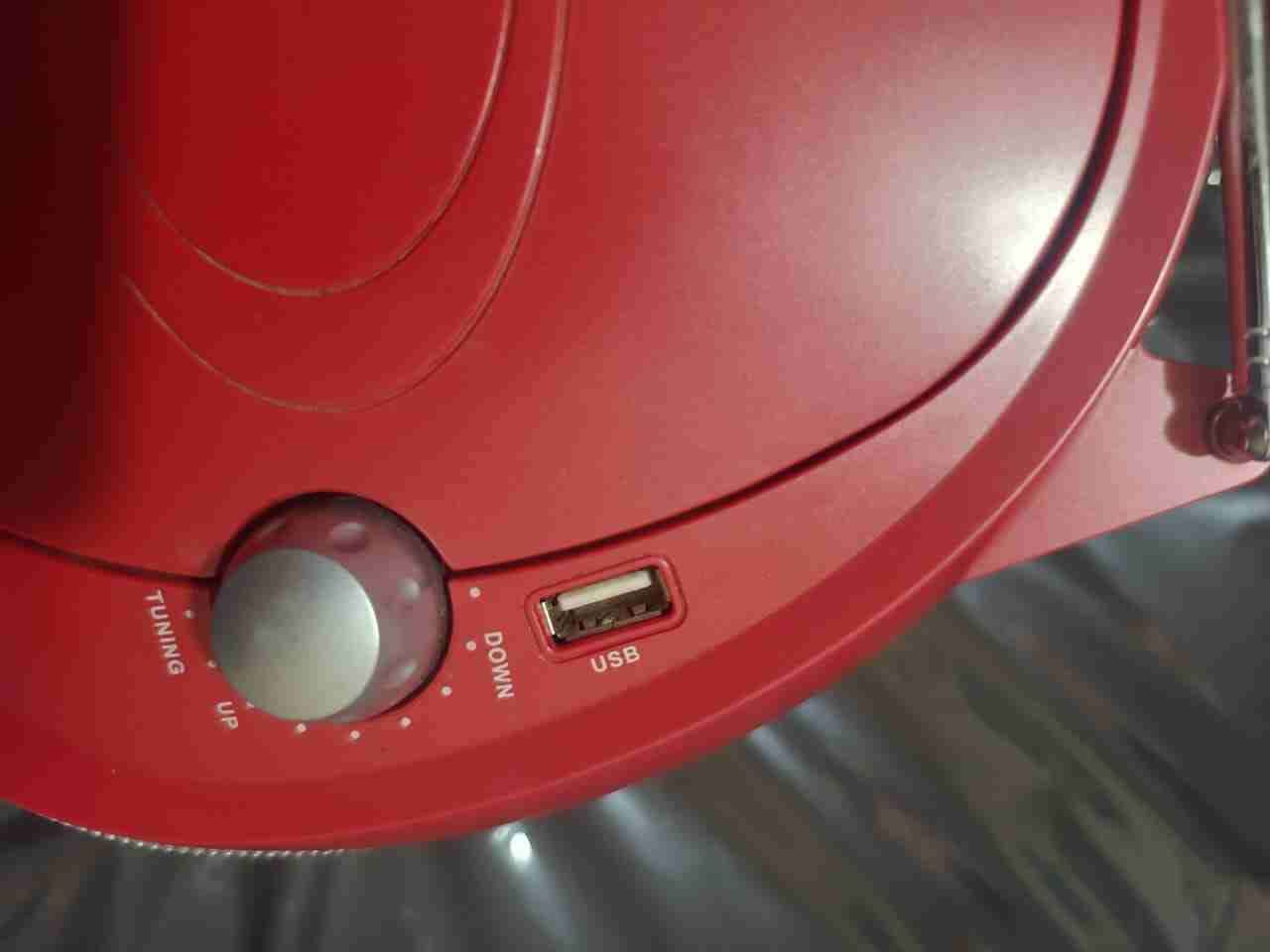 Radio Portátil Master-G CM150R - NUEVA (CD/USB/MP3 - miniatura 3