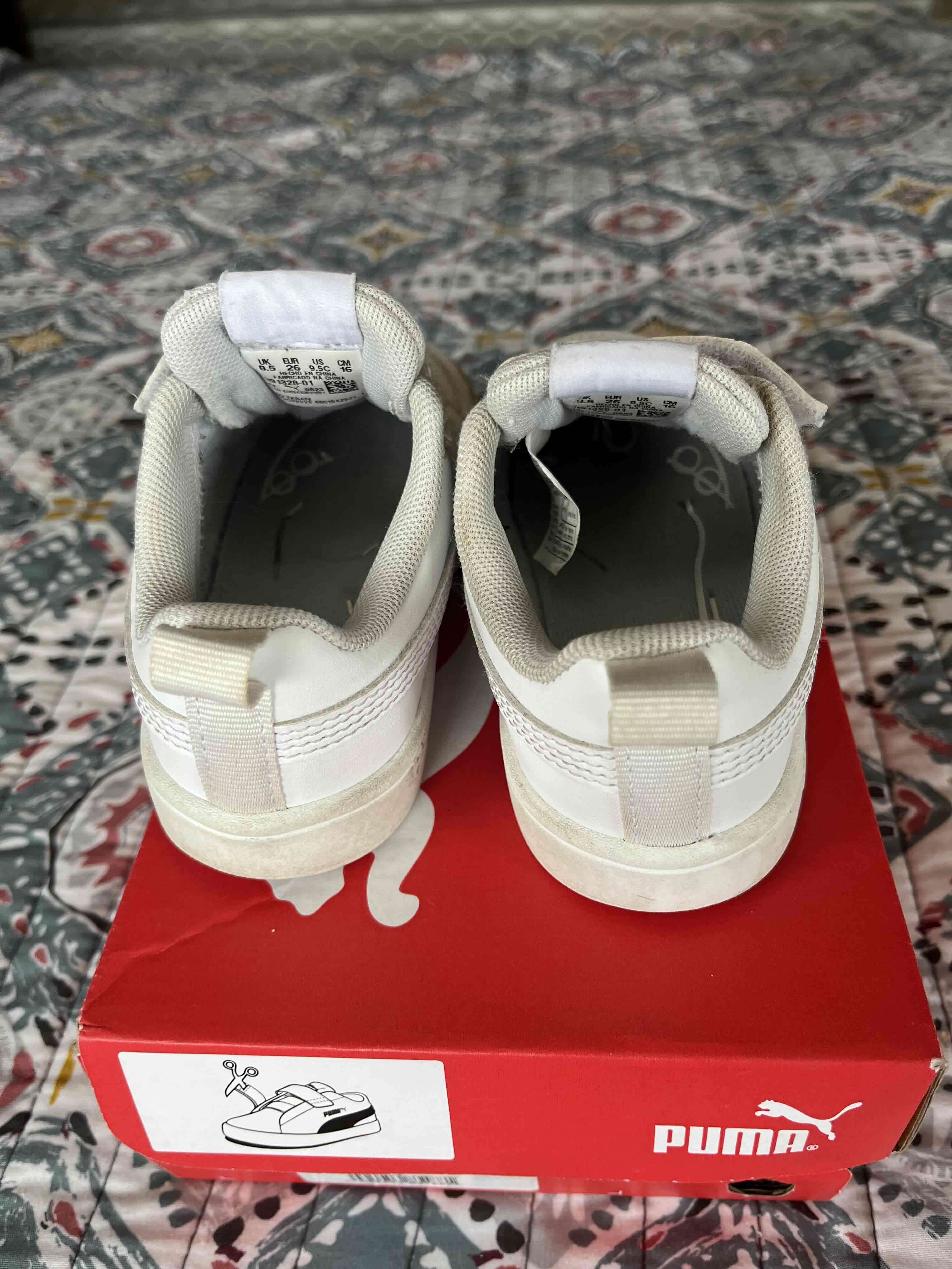 Zapatillas Puma blancas niño - miniatura 3