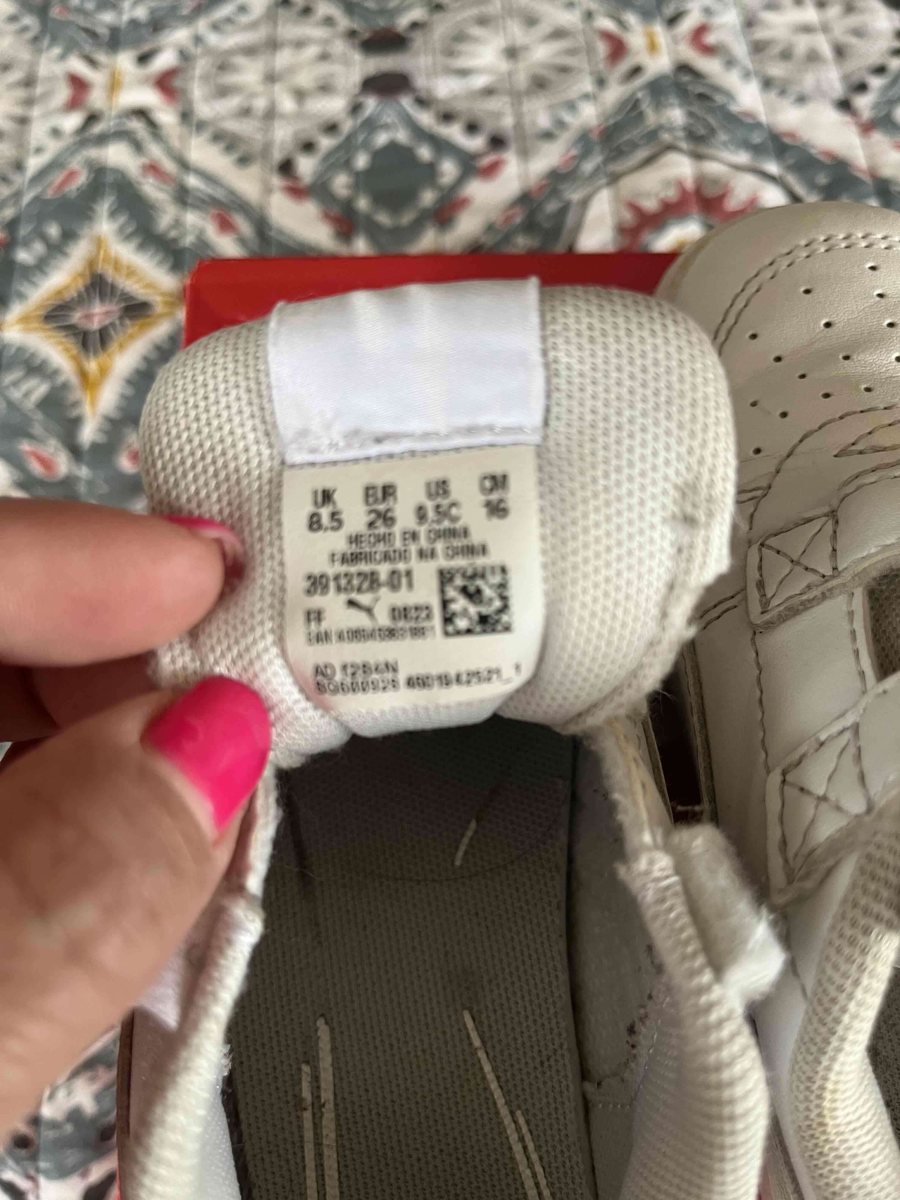 Zapatillas Puma blancas niño - miniatura 4