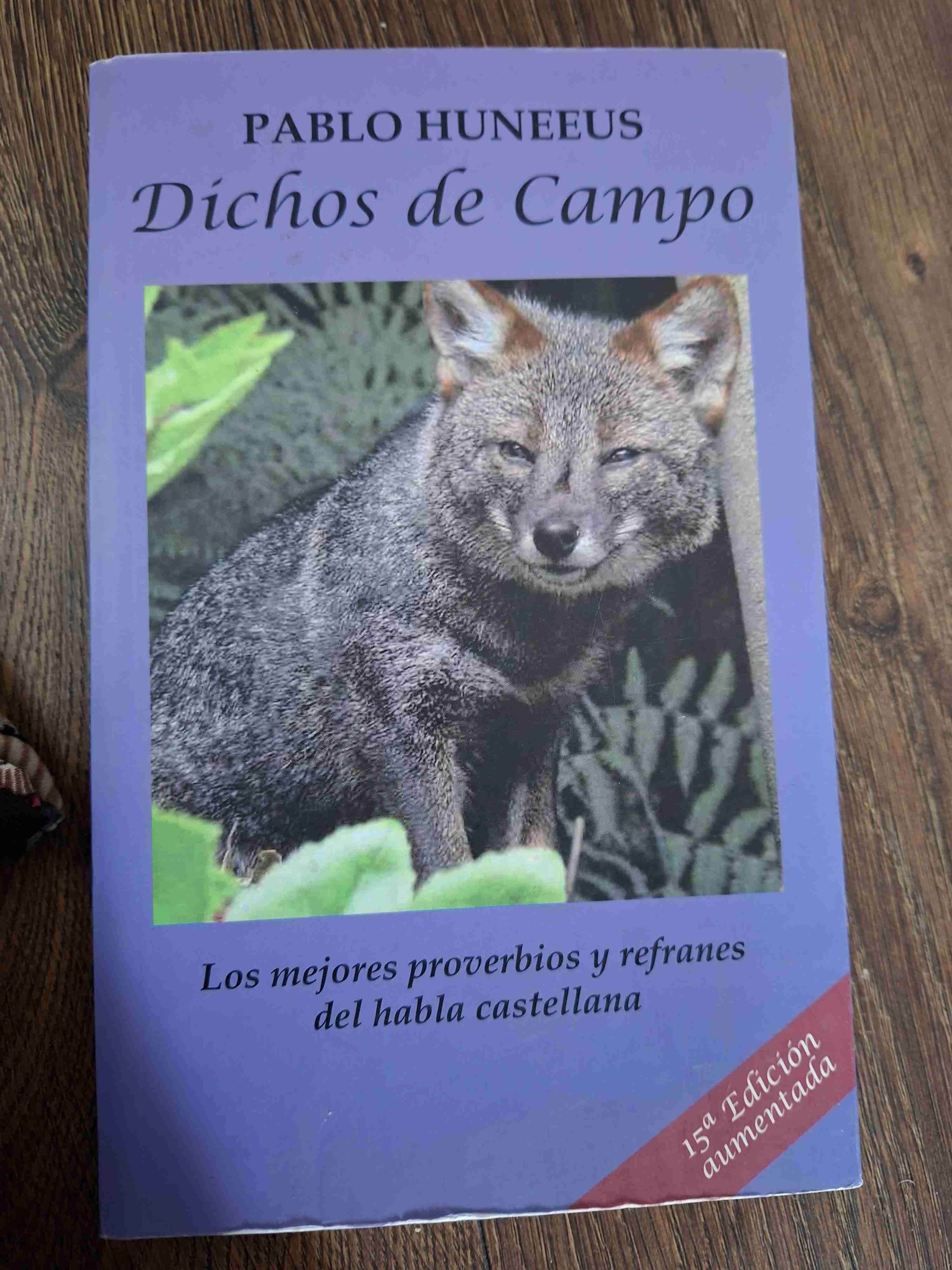 Libro Dichos de Campo