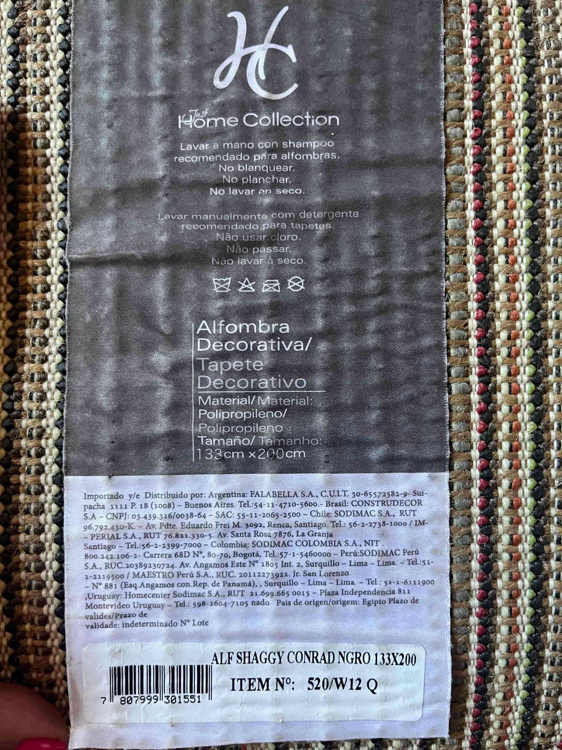 Alfombra gris grande - miniatura 2