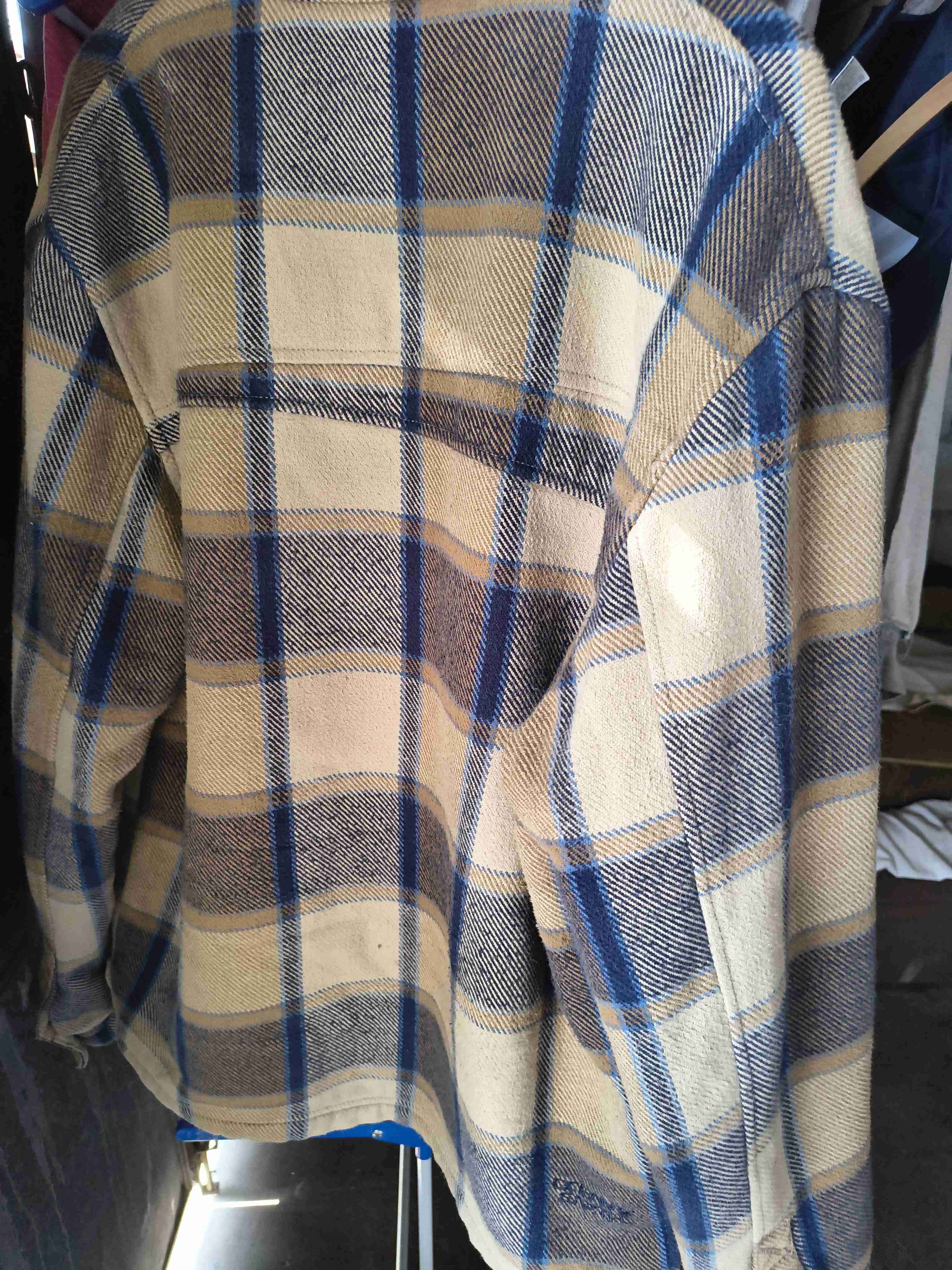 Chaqueta de lana a cuadros - miniatura 2