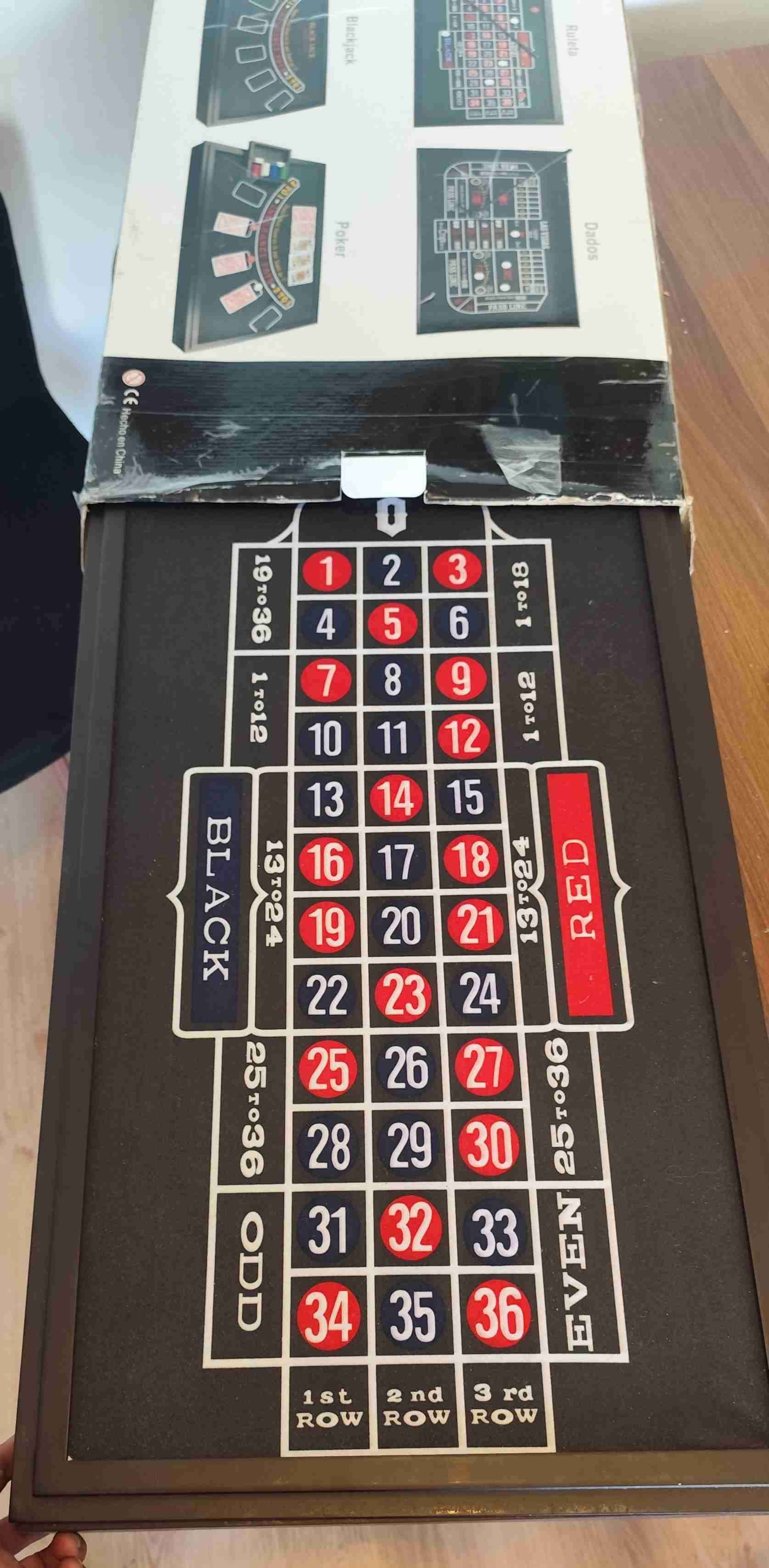 Set de casino 4 en 1 Kenmark - miniatura 3