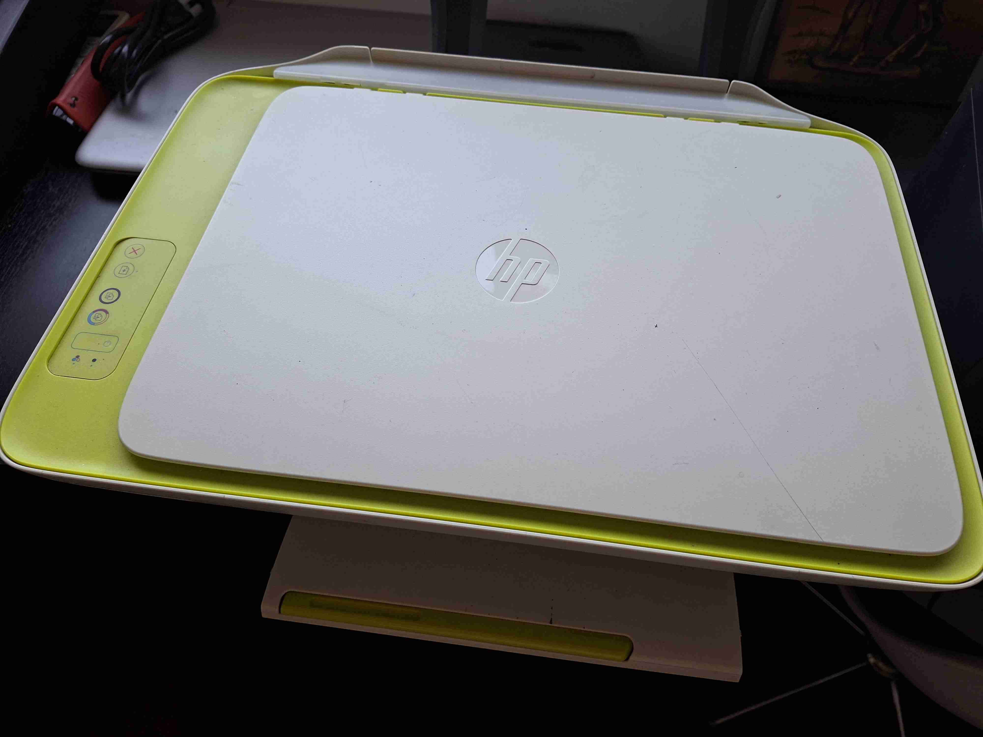 Impresora multifuncional HP blanca - miniatura 1