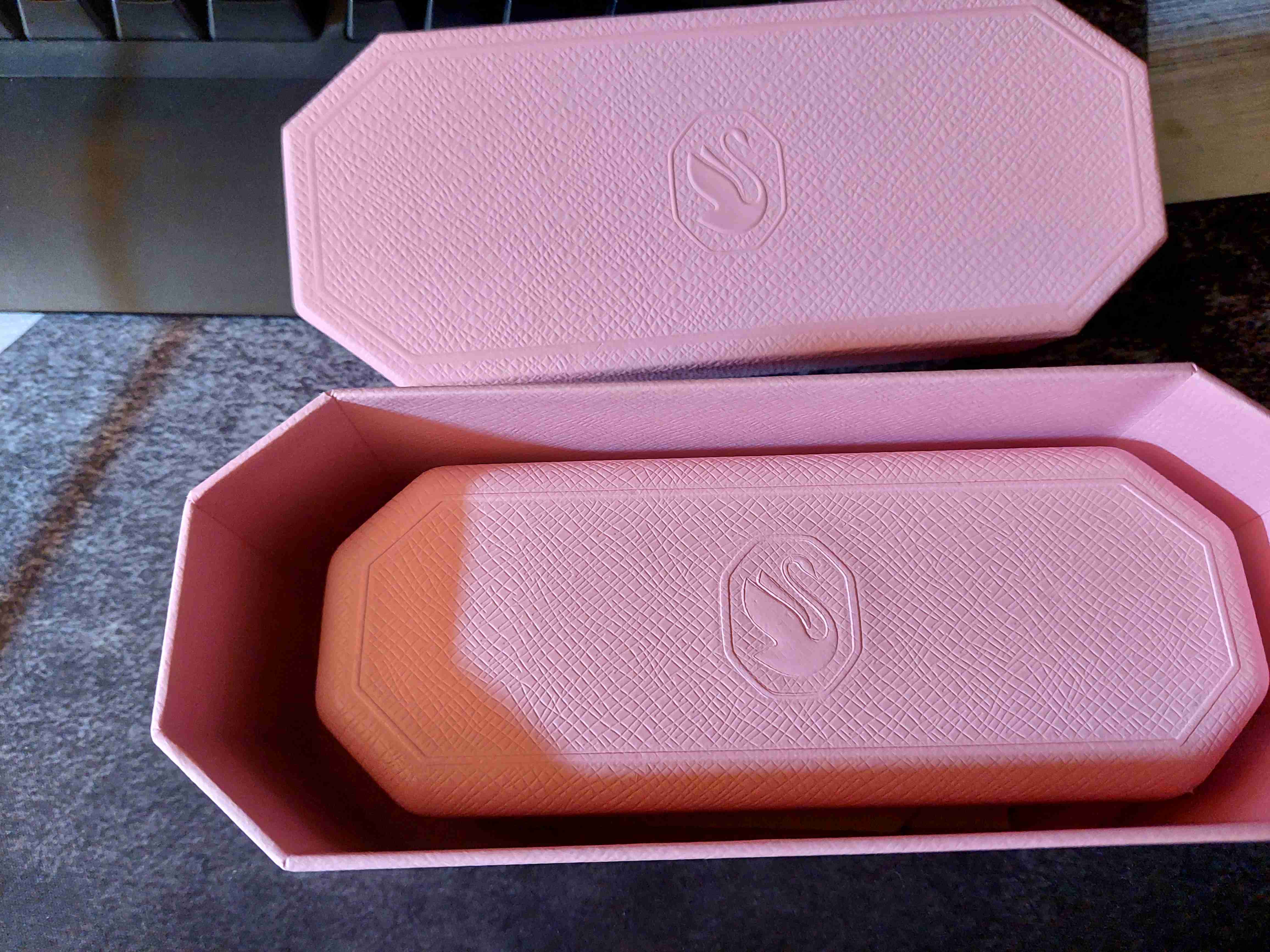 Gafas con marco dorado Swarovski - miniatura 5