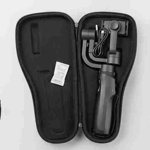 Estabilizador gimbal para celular.