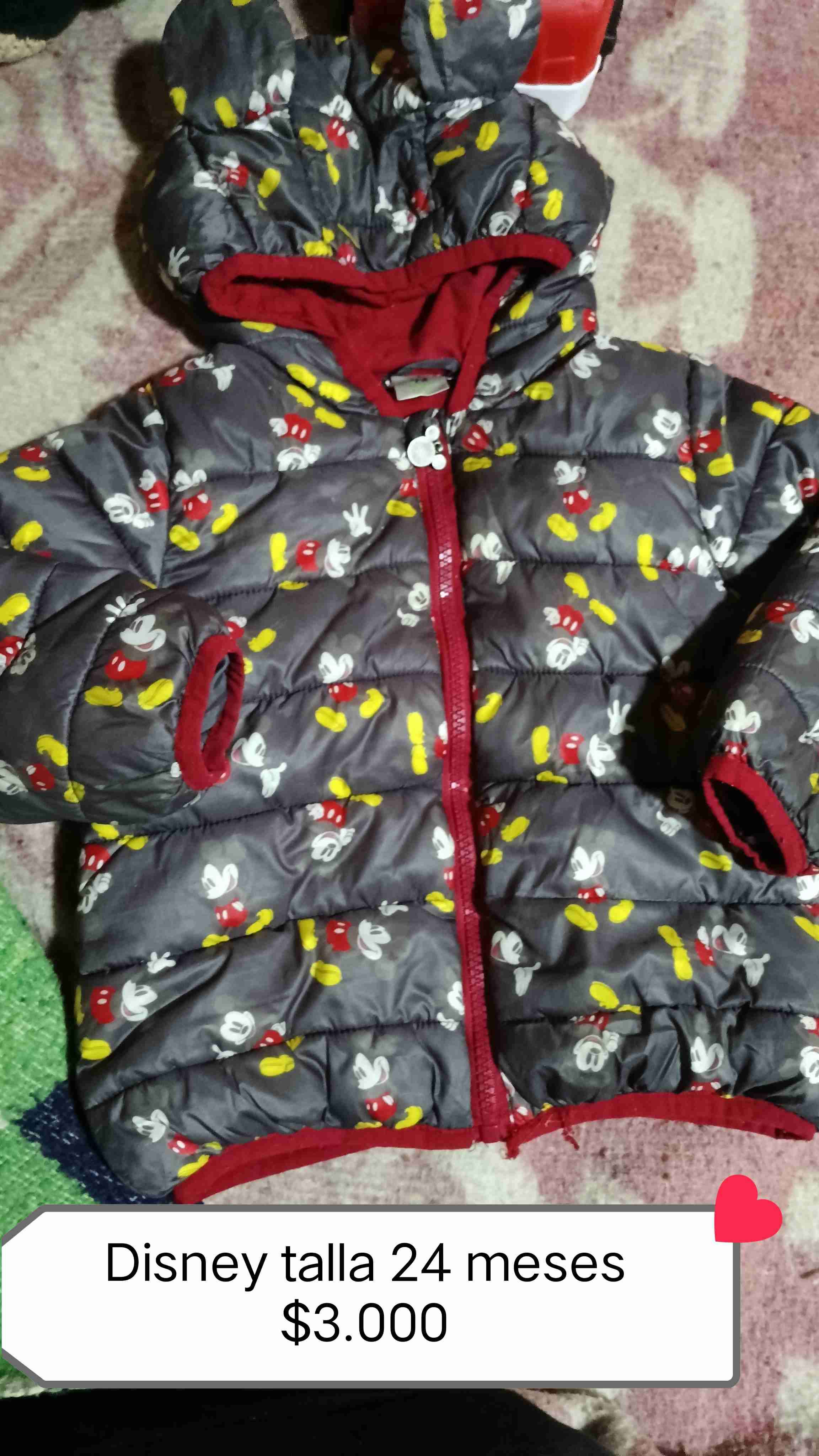 Chaqueta infantil Mickey