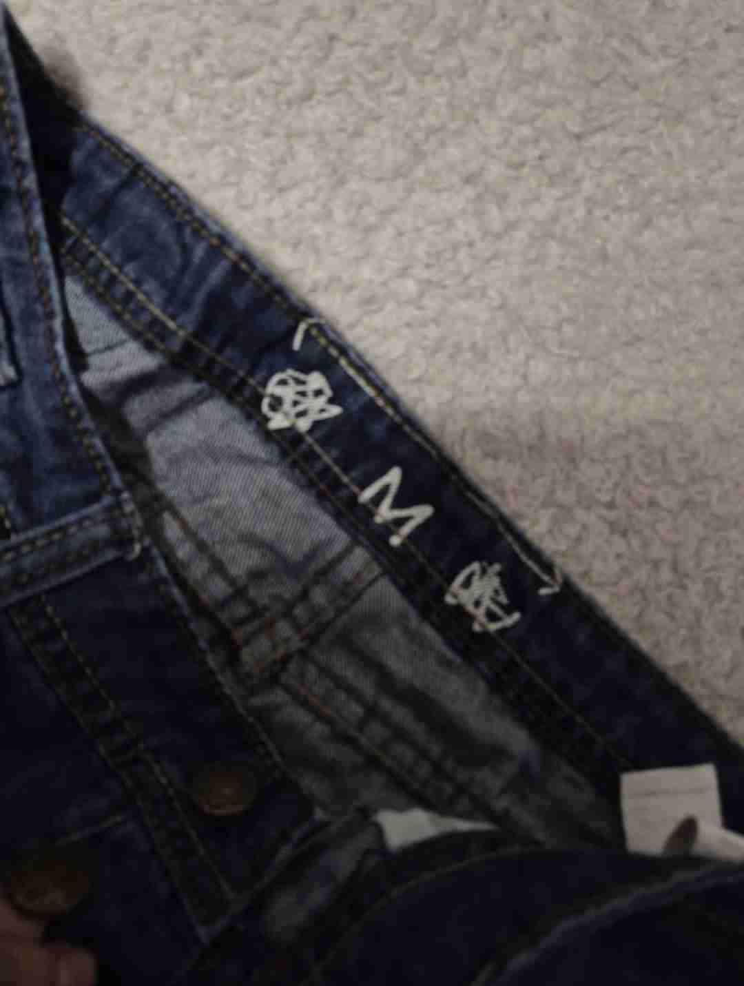 Falda de mezclilla azul talla M - miniatura 4