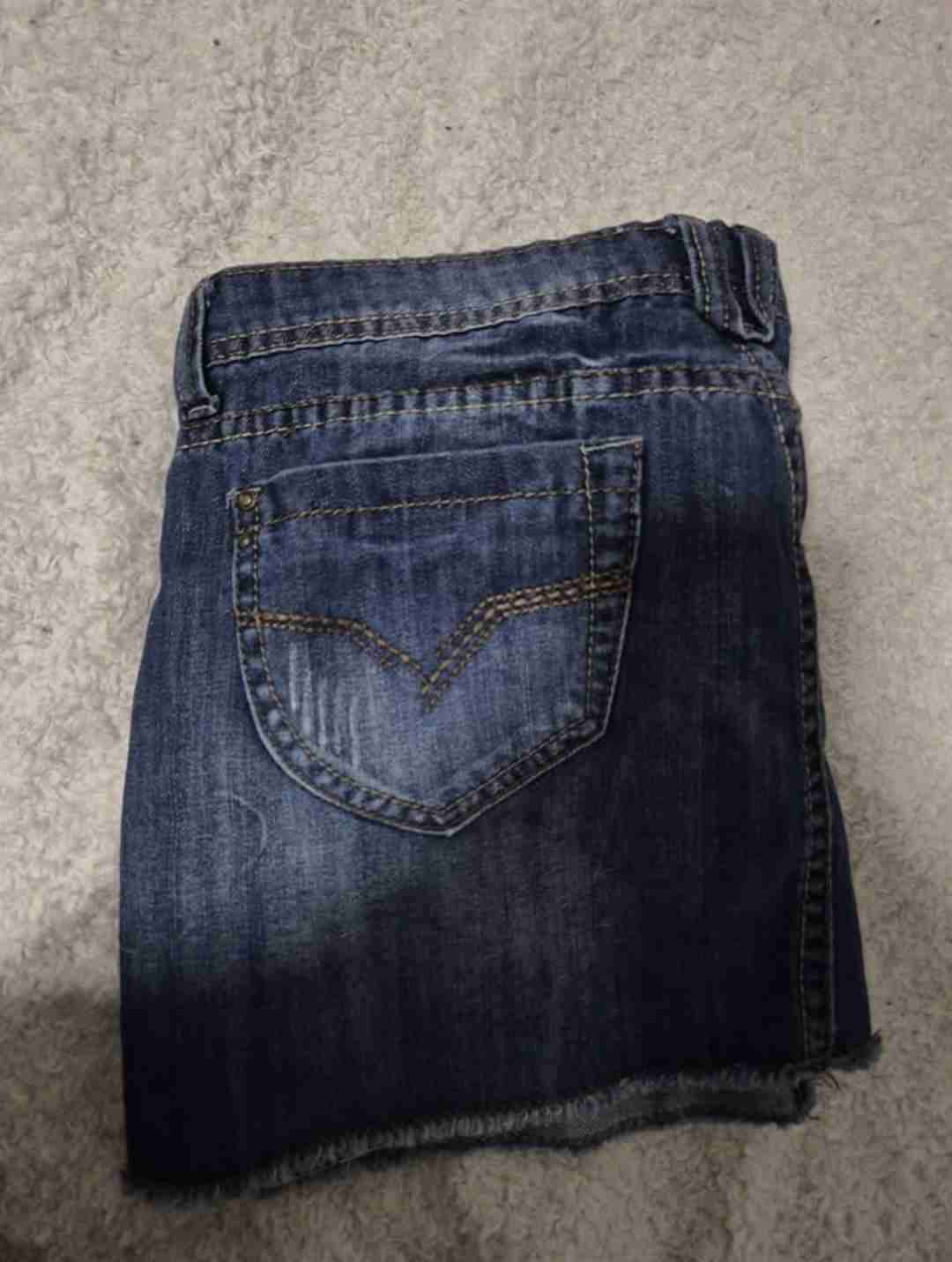 Falda de mezclilla azul talla M - miniatura 5