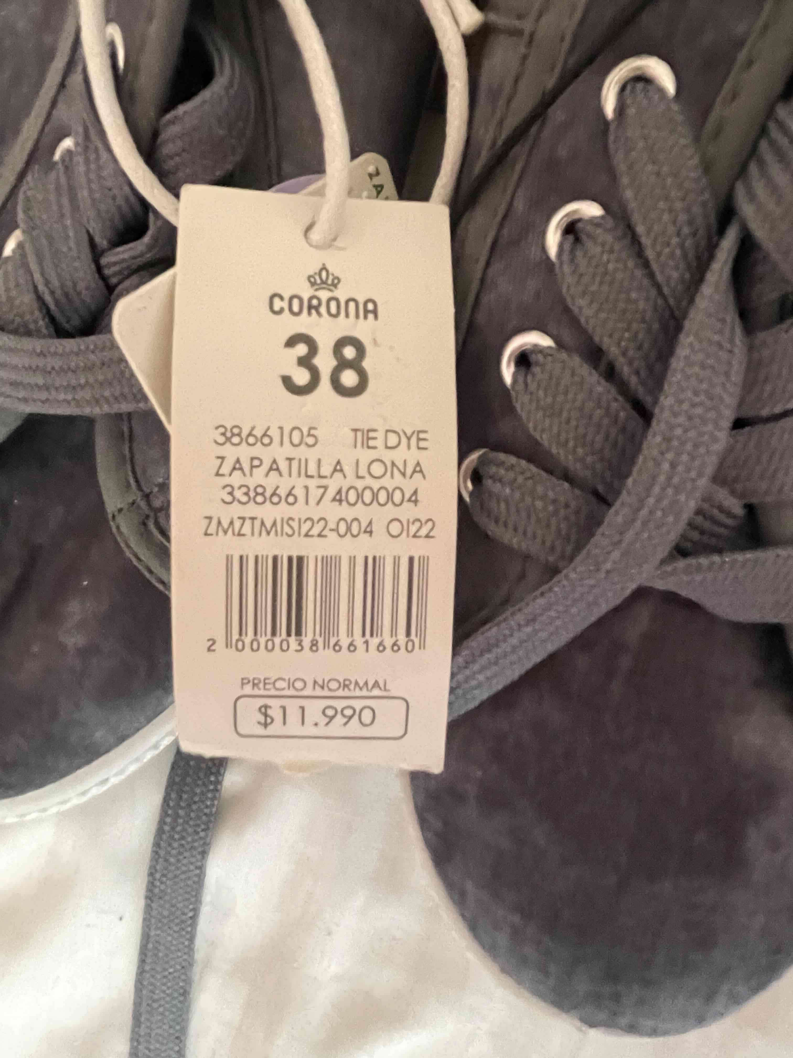 Zapatillas grises de gamuza - miniatura 2