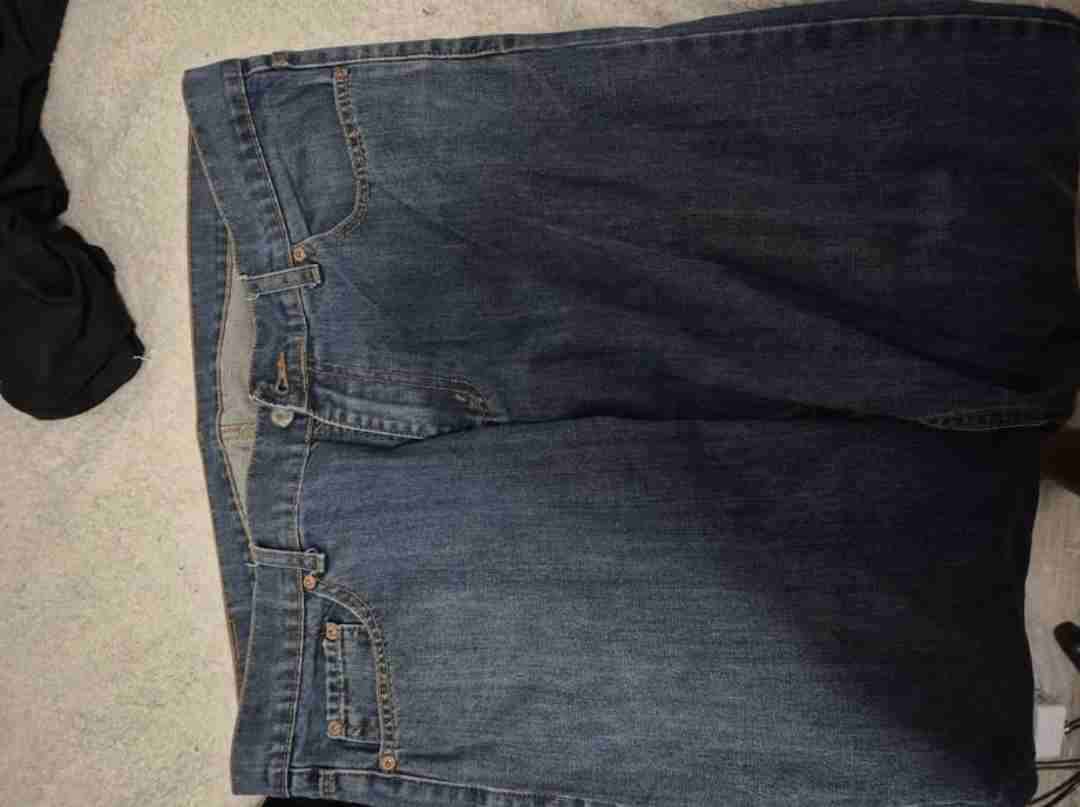 Jeans azul baggy Levi's de mezclilla - miniatura 4