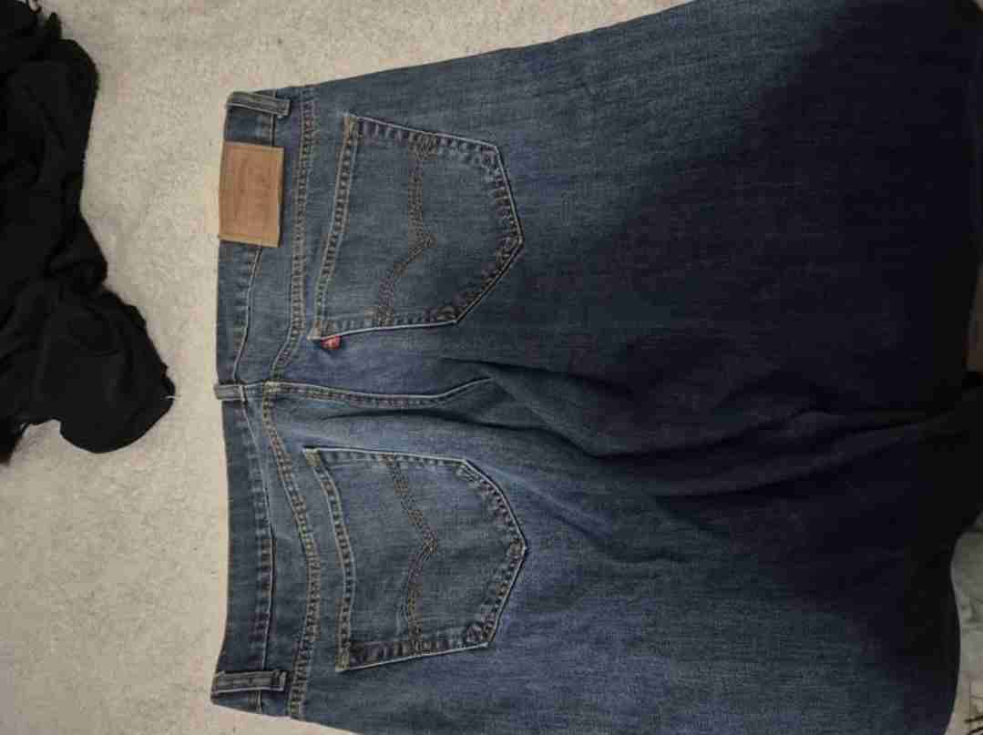 Jeans azul baggy Levi's de mezclilla - miniatura 5