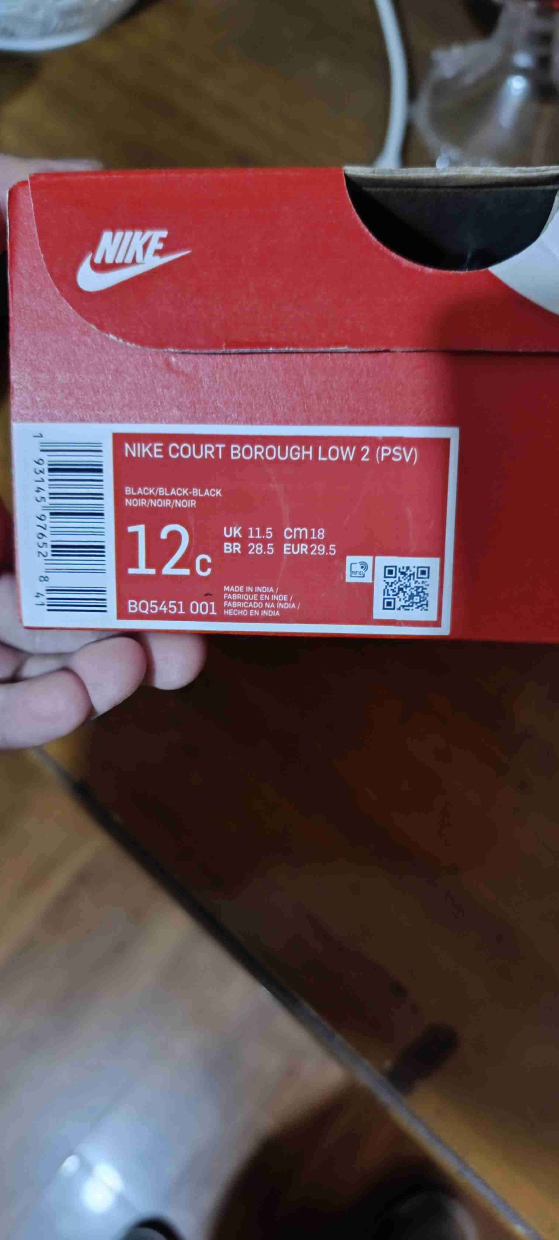 Zapatillas Nike negras para niños - miniatura 4